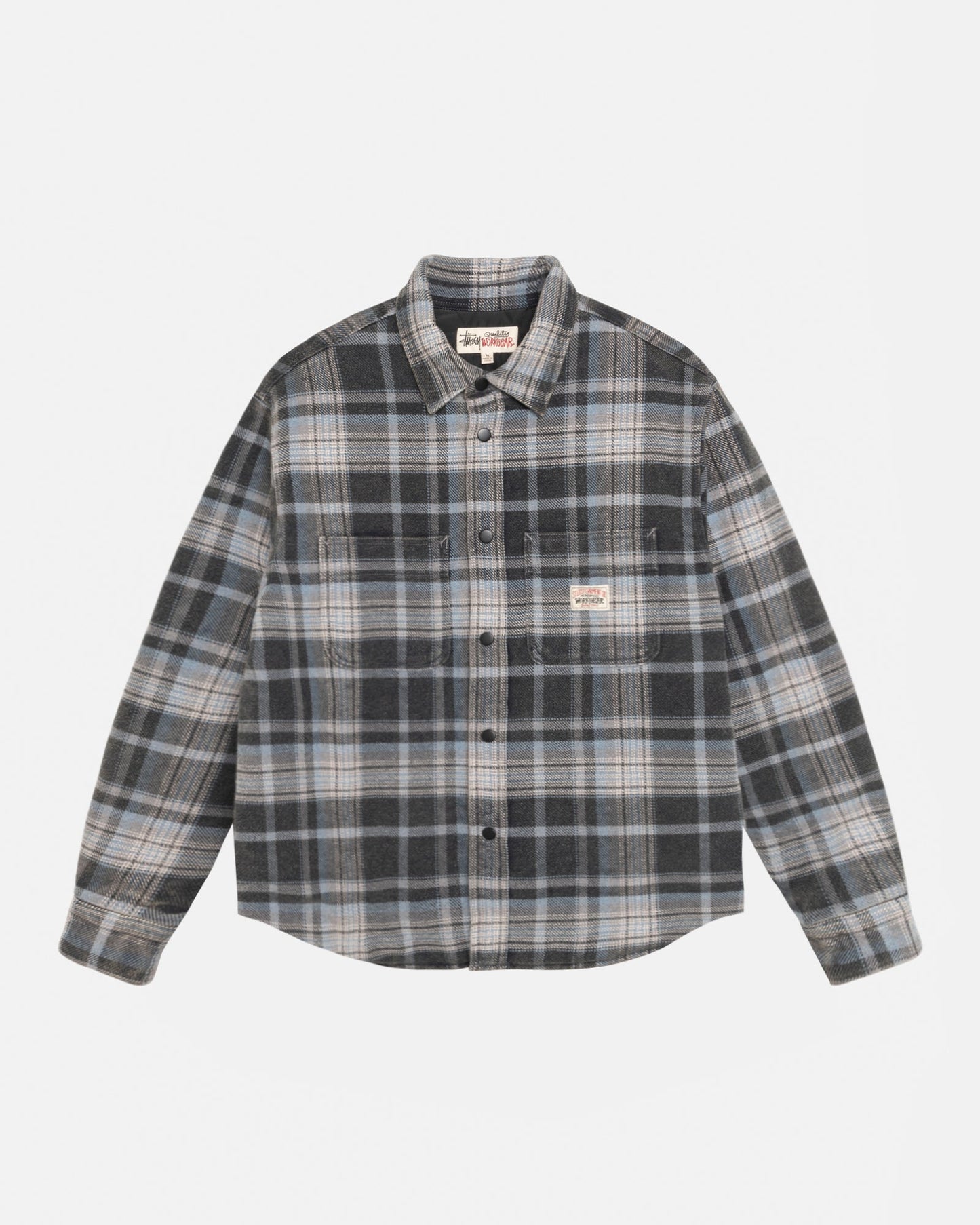 CHEMISE À CARREAUX LAVÉE INTENSÉMENT