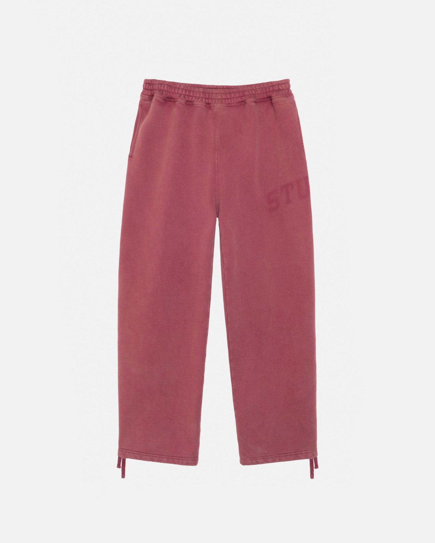 PANTALON MOLLETON GRAPHIQUE DÉLAVÉ