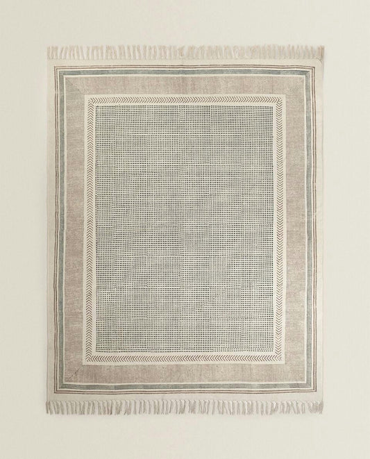 BLOCK PRINT RUG