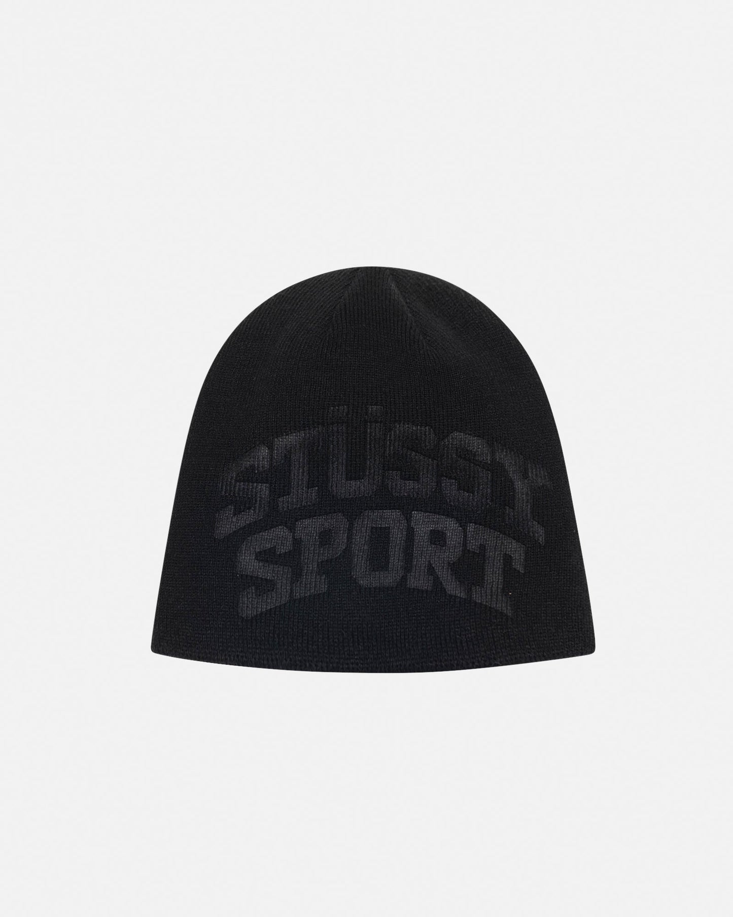BONNET DE SPORT EN MAILLE AVEC LOGO EN RELIEF