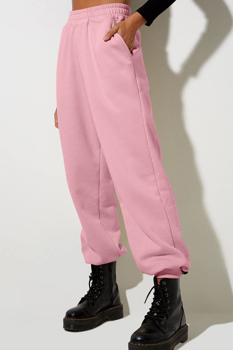 ✨Dernier jour : -69 %✨ Jogging ample taille haute pour femme avec poches