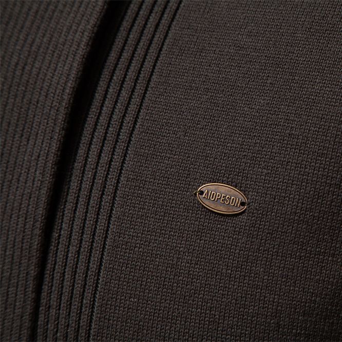 Cardigan Homme Décontracté Col V Ouvert Style Vintage