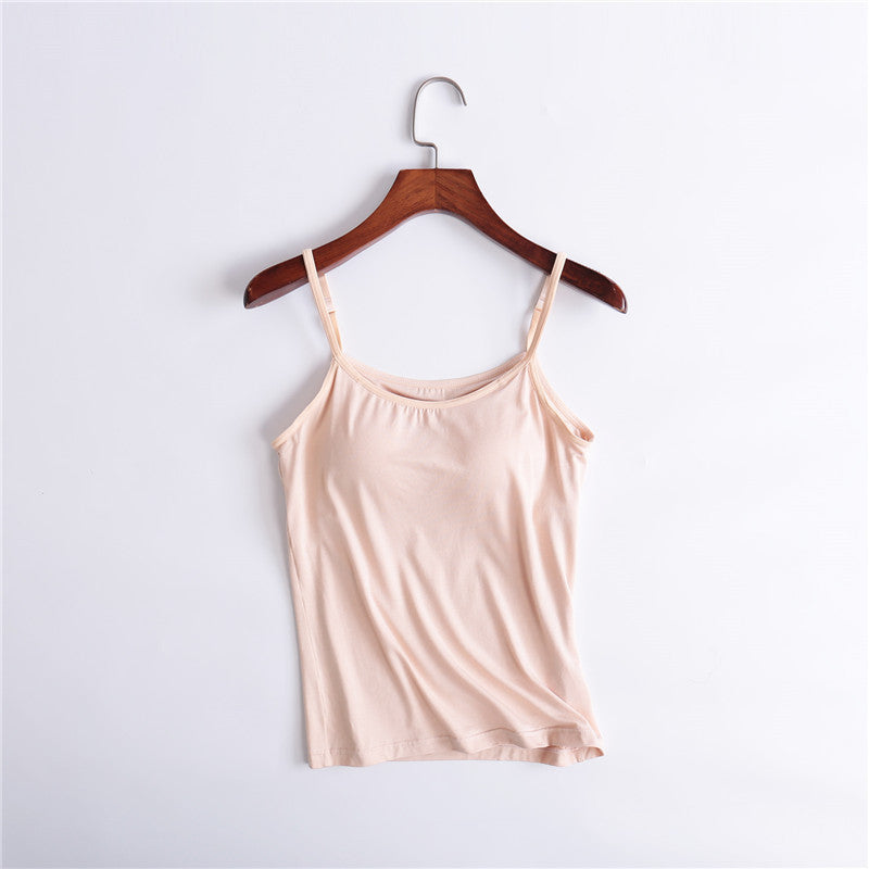 💕1 ACHETÉ = 1 OFFERT💕 Débardeur avec soutien-gorge intégré