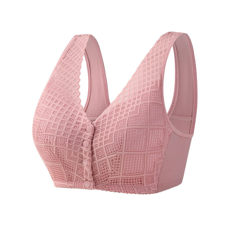⏱Offre limitée - Soutien-gorge boutonné devant en coton pour femme