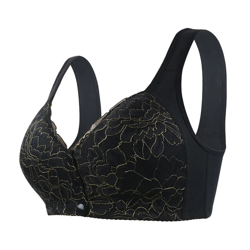 ✨Dernier jour : 1 acheté, 1 offert✨ Soutien-gorge à fermeture avant en dentelle florale