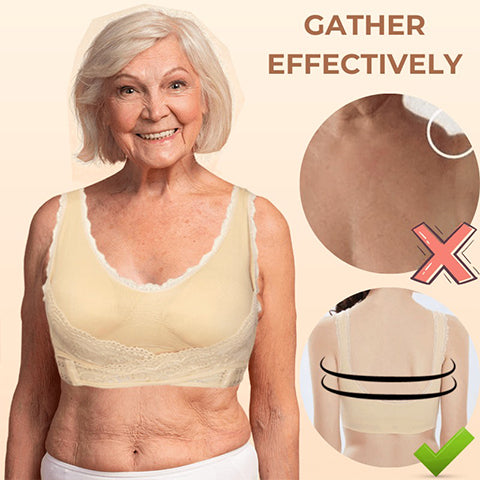 🎁Achetez-en 1, obtenez-en 2 GRATUITS🎁 - Soutien-gorge Confortable Corset Bretelles Croisées à Boucles Latérales Dentelle