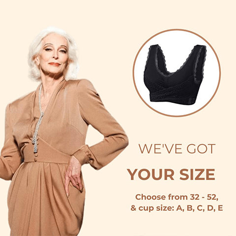 🎁Achetez-en 1, obtenez-en 2 GRATUITS🎁 - Soutien-gorge Confortable Corset Bretelles Croisées à Boucles Latérales Dentelle