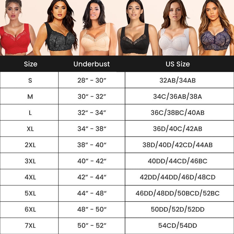 Soutien-gorge sans couture en dentelle découpée Ultimate Lift, grande taille