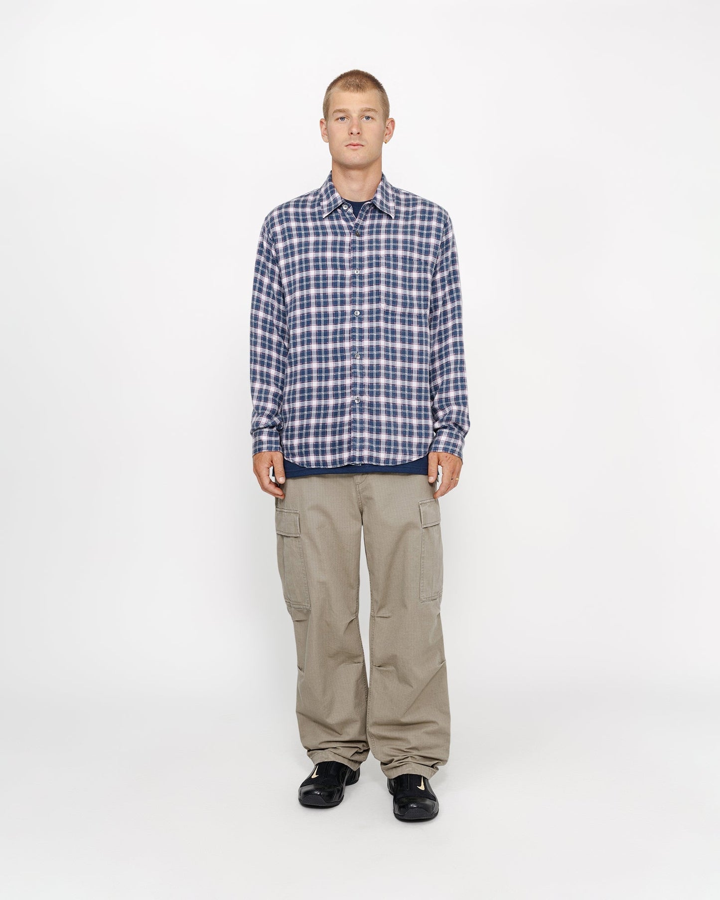 CHEMISE MATTHEW CARREAUX IMPRIMÉS