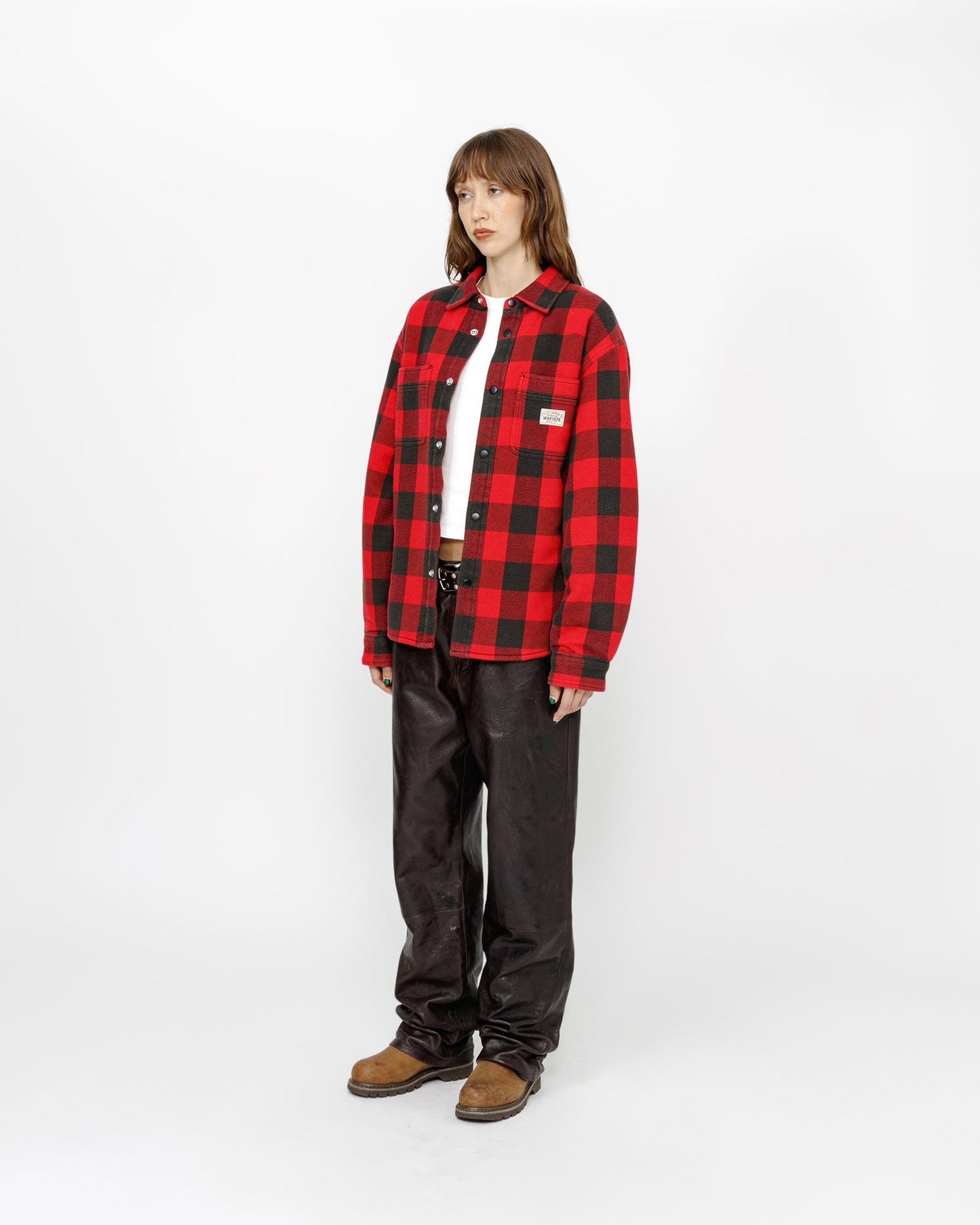 CHEMISE À CARREAUX BUFFALO DOUBLÉE SHERPA