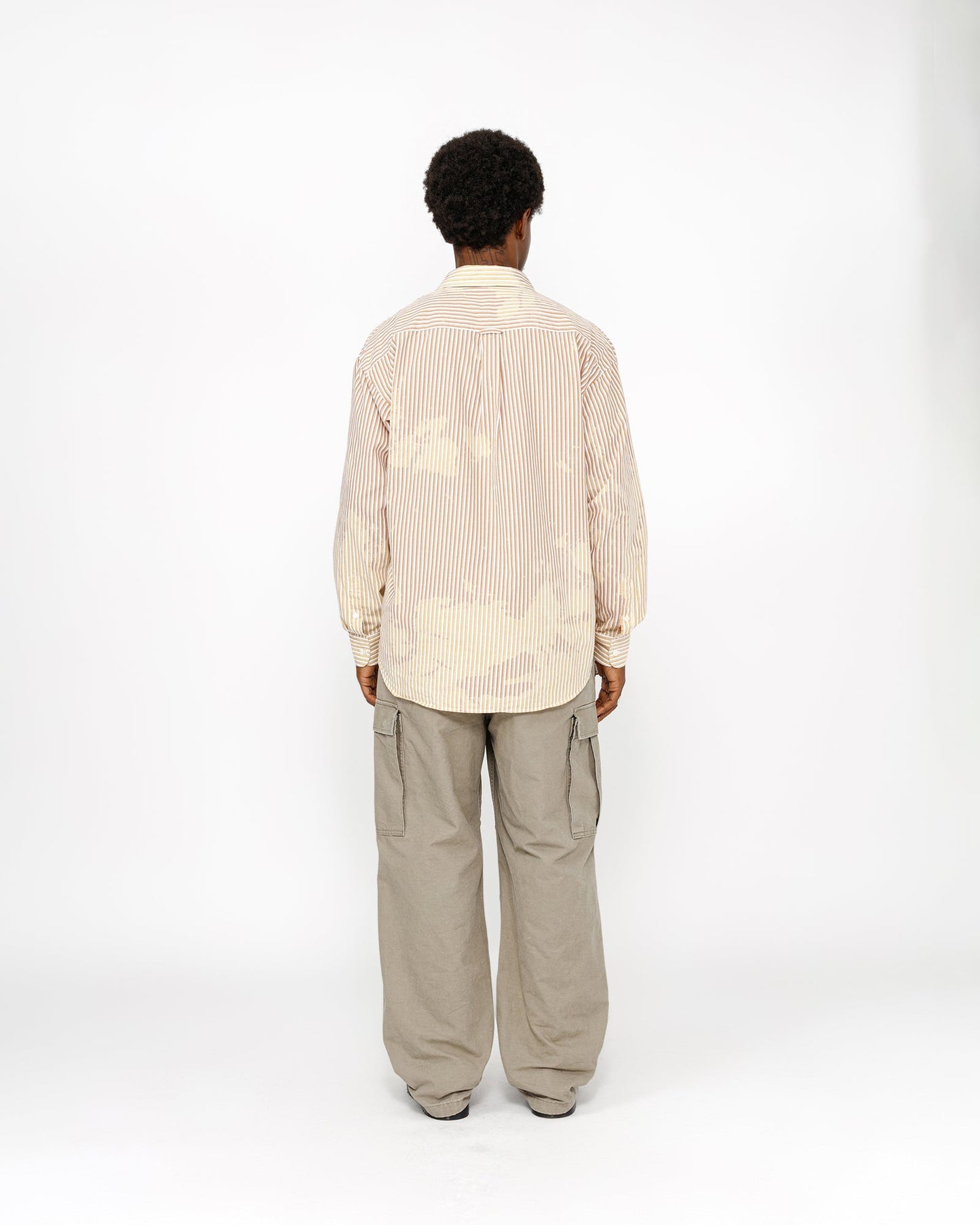 CHEMISE CLASSIQUE LS POPELINE DÉLAVÉE