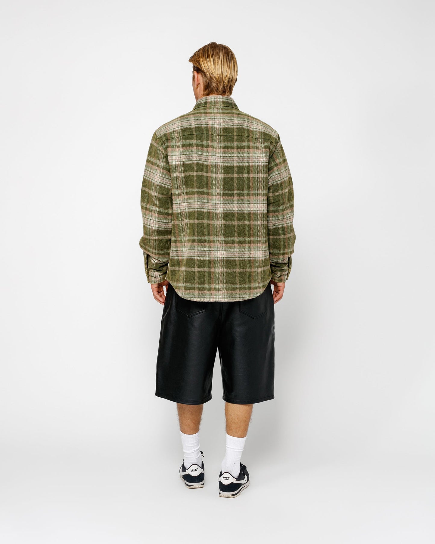 CHEMISE À CARREAUX DÉLAVÉE