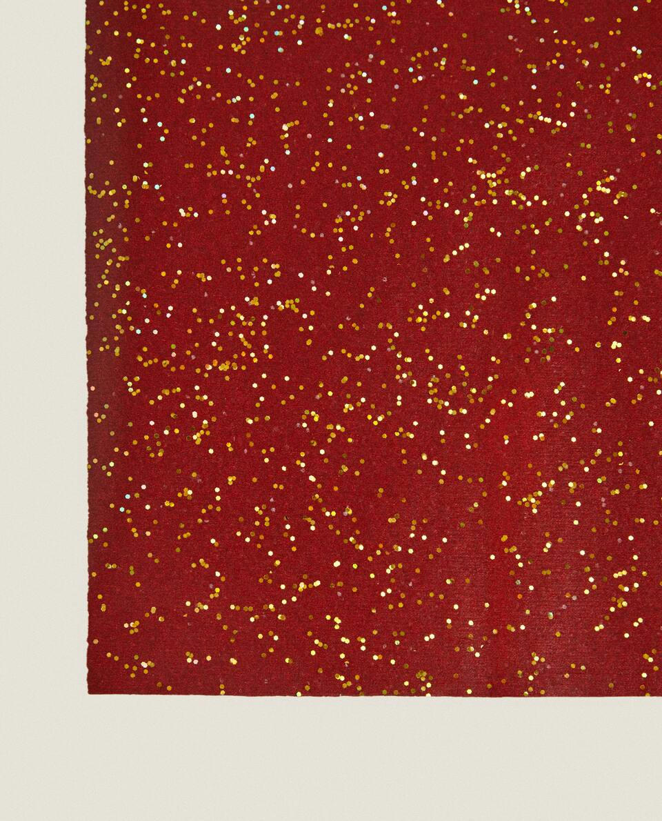 GLITTER WRAPPING PAPER