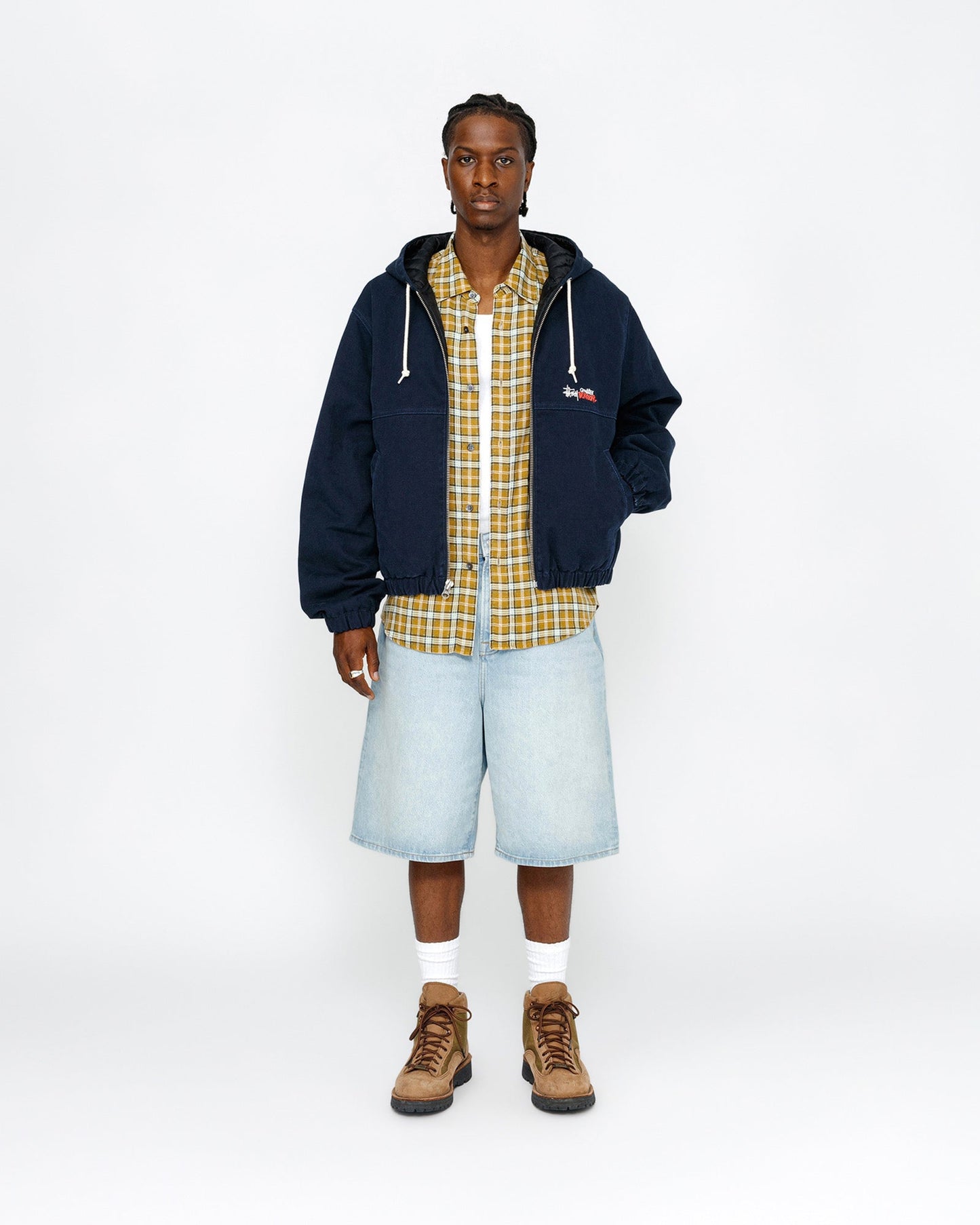 JEANS COURTS TRÈS AMPLES
