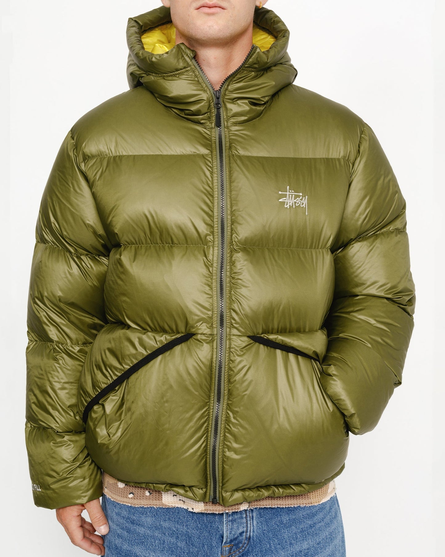 PARKA EN MICRO RIPSTOP REMBOURRÉE DE DUVET