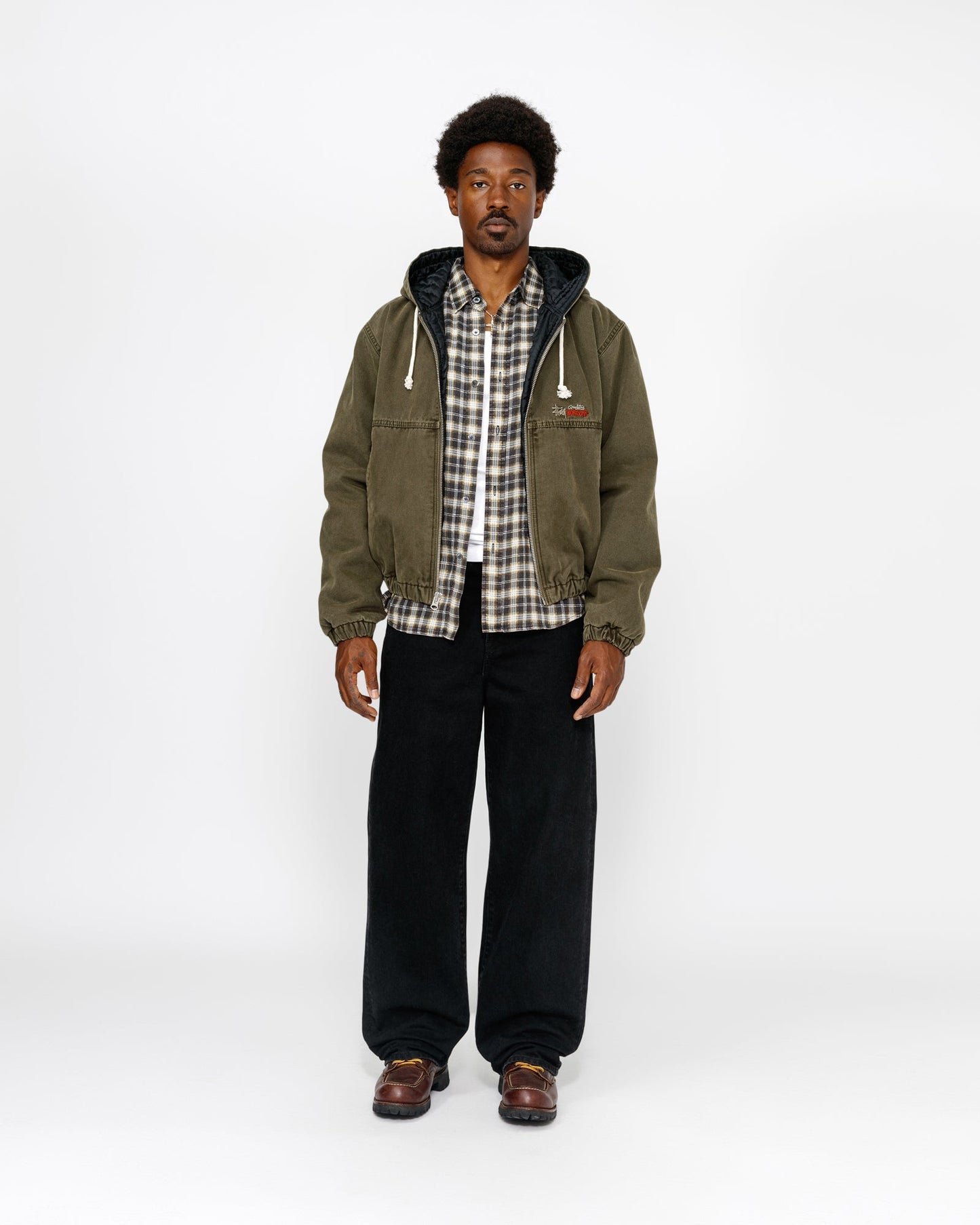 BLOUSON DE TRAVAIL TOILÉ DOUBLÉ
