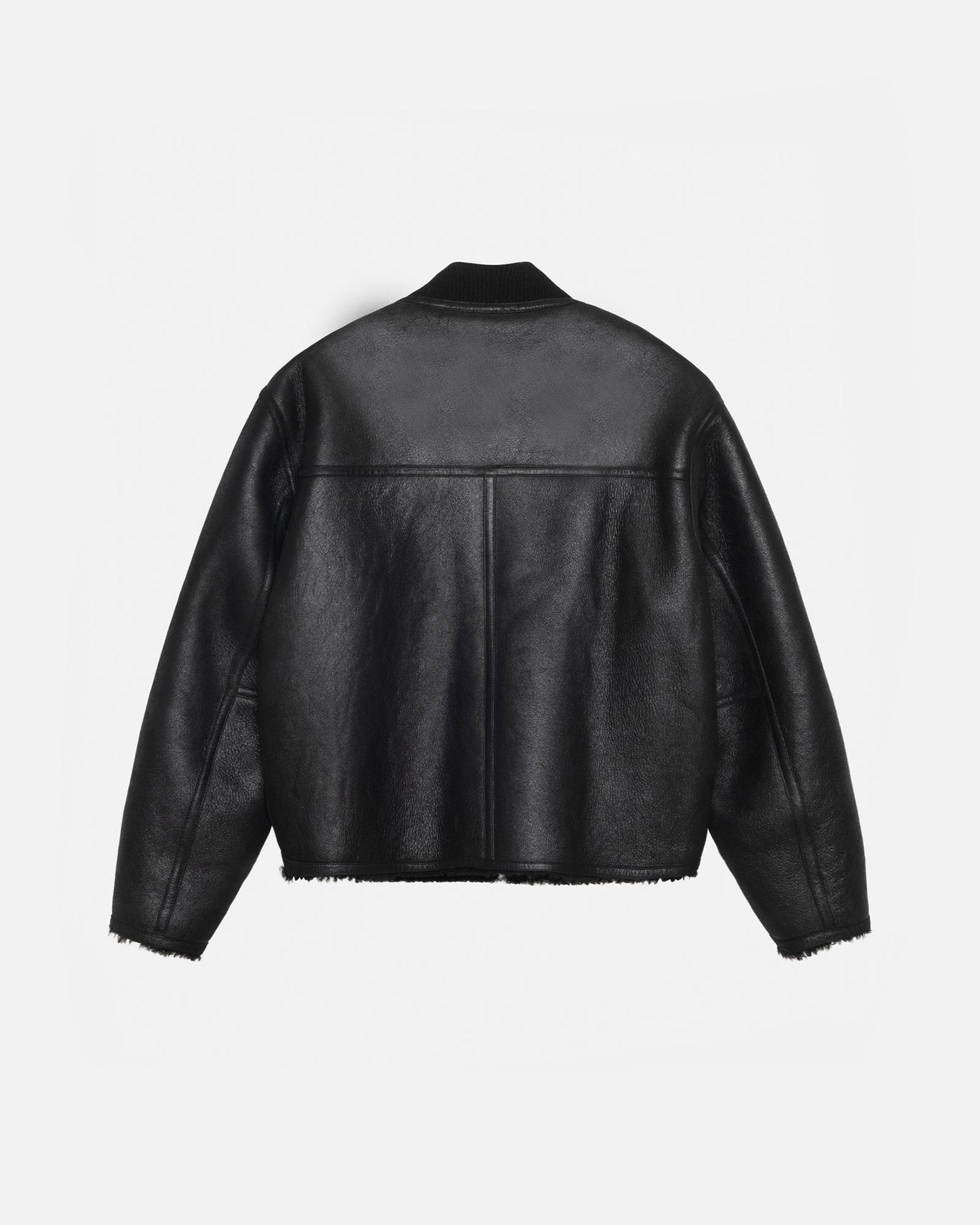 BOMBER RÉVERSIBLE EN MOUTON LAINEUX