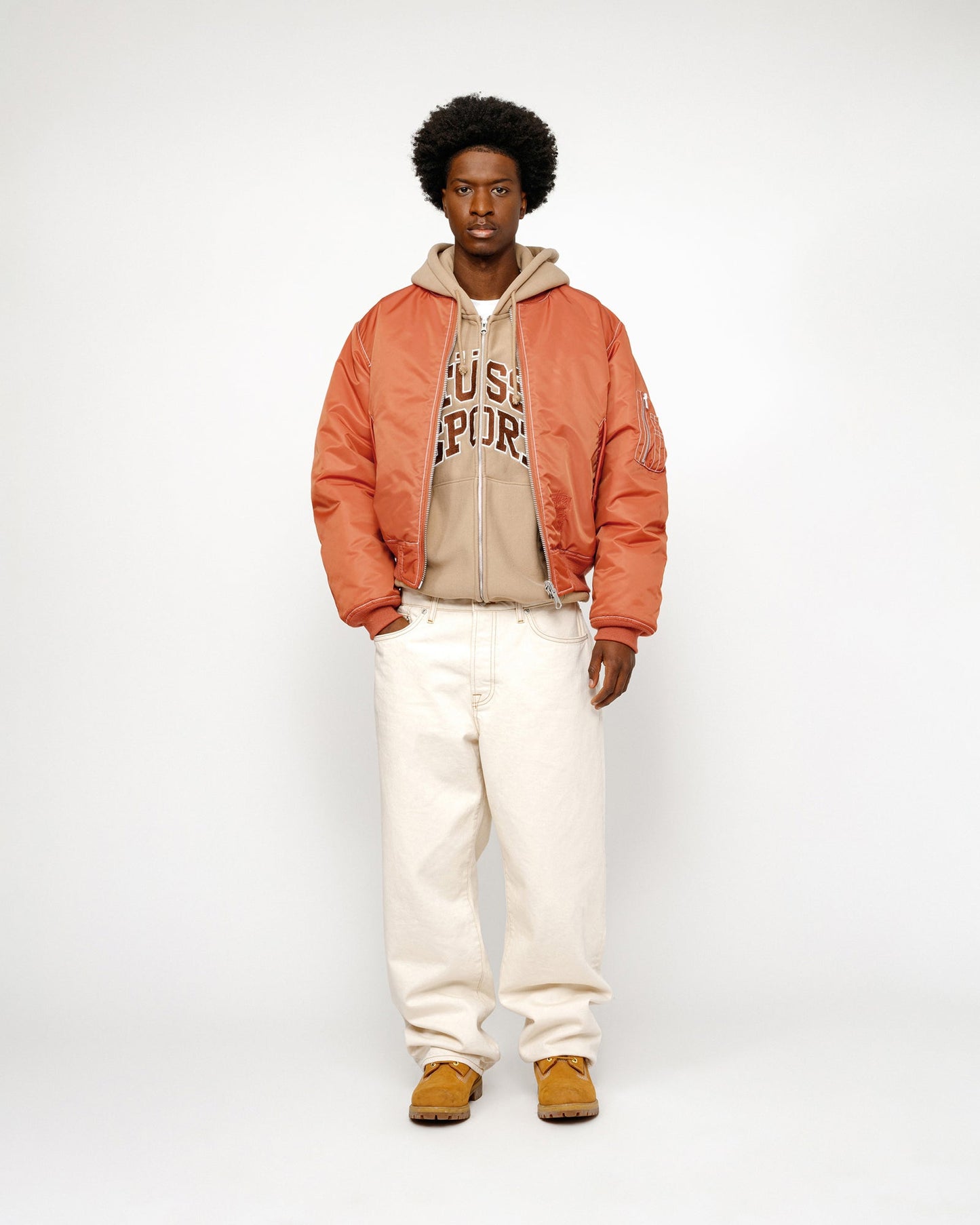 BLOUSON BOMBER RÉVERSIBLE INTÉGRÉ
