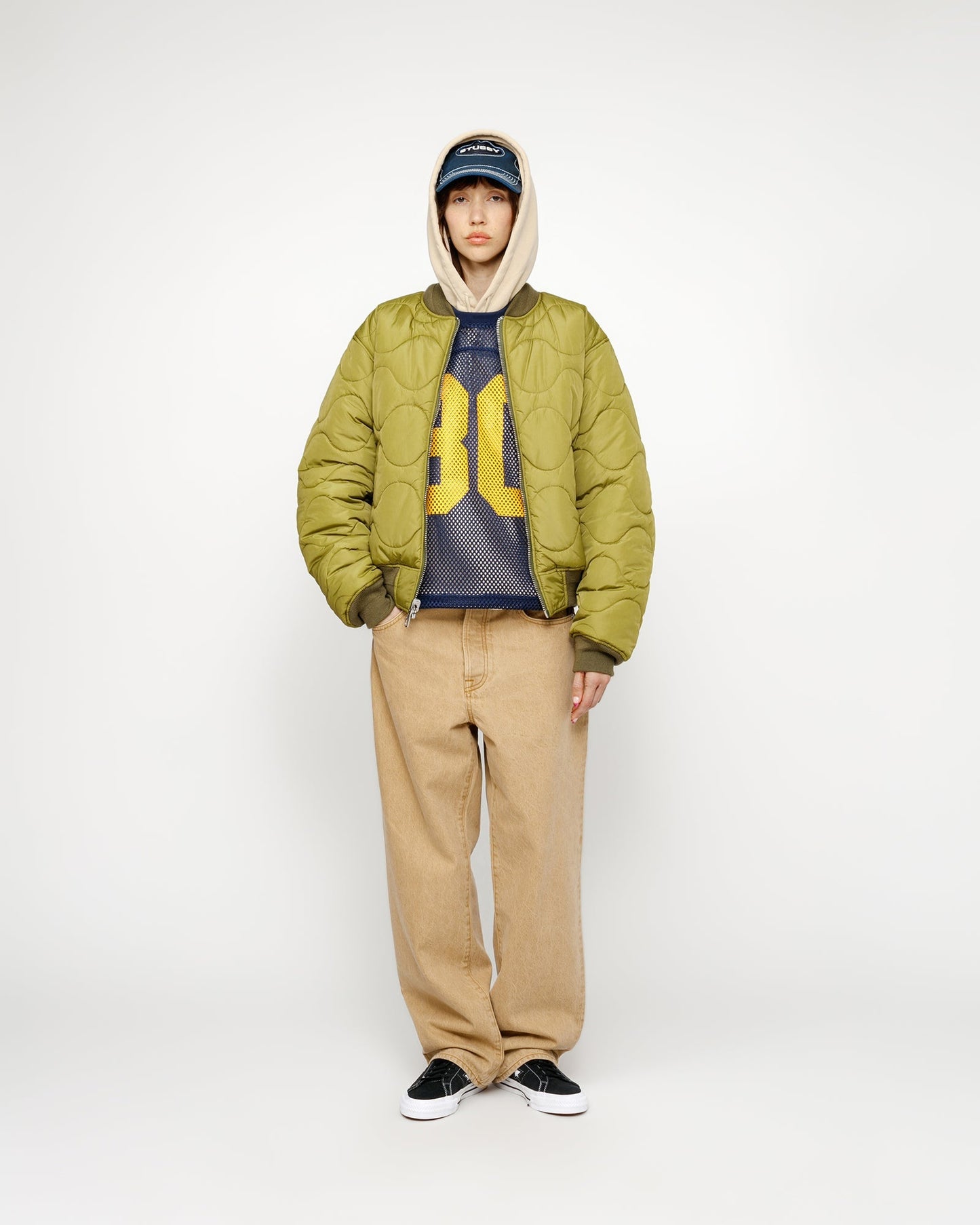 VESTE BOMBER RÉVERSIBLE INTÉGRÉE