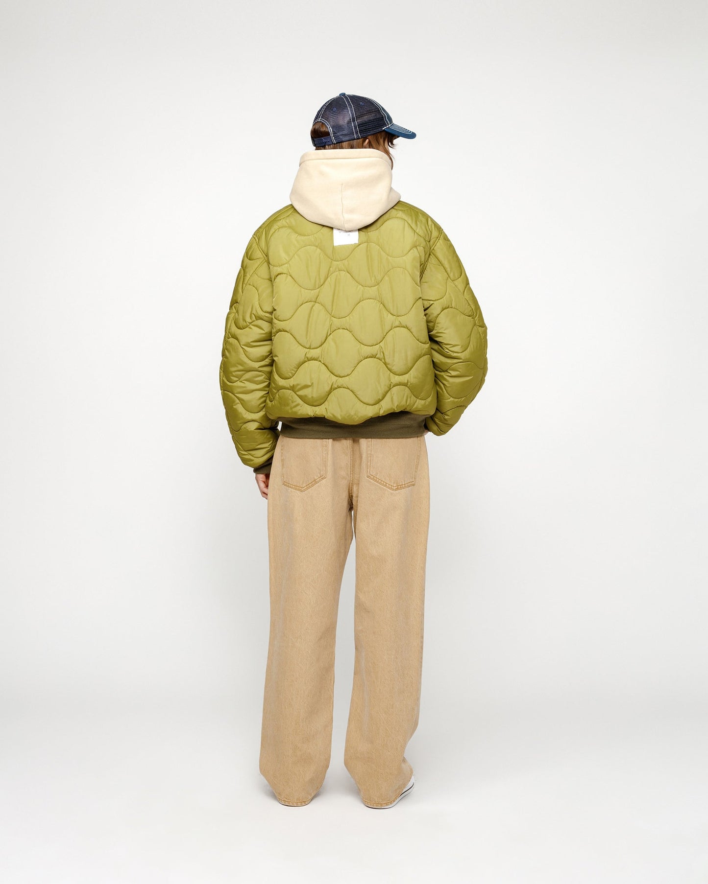 VESTE BOMBER RÉVERSIBLE INTÉGRÉE