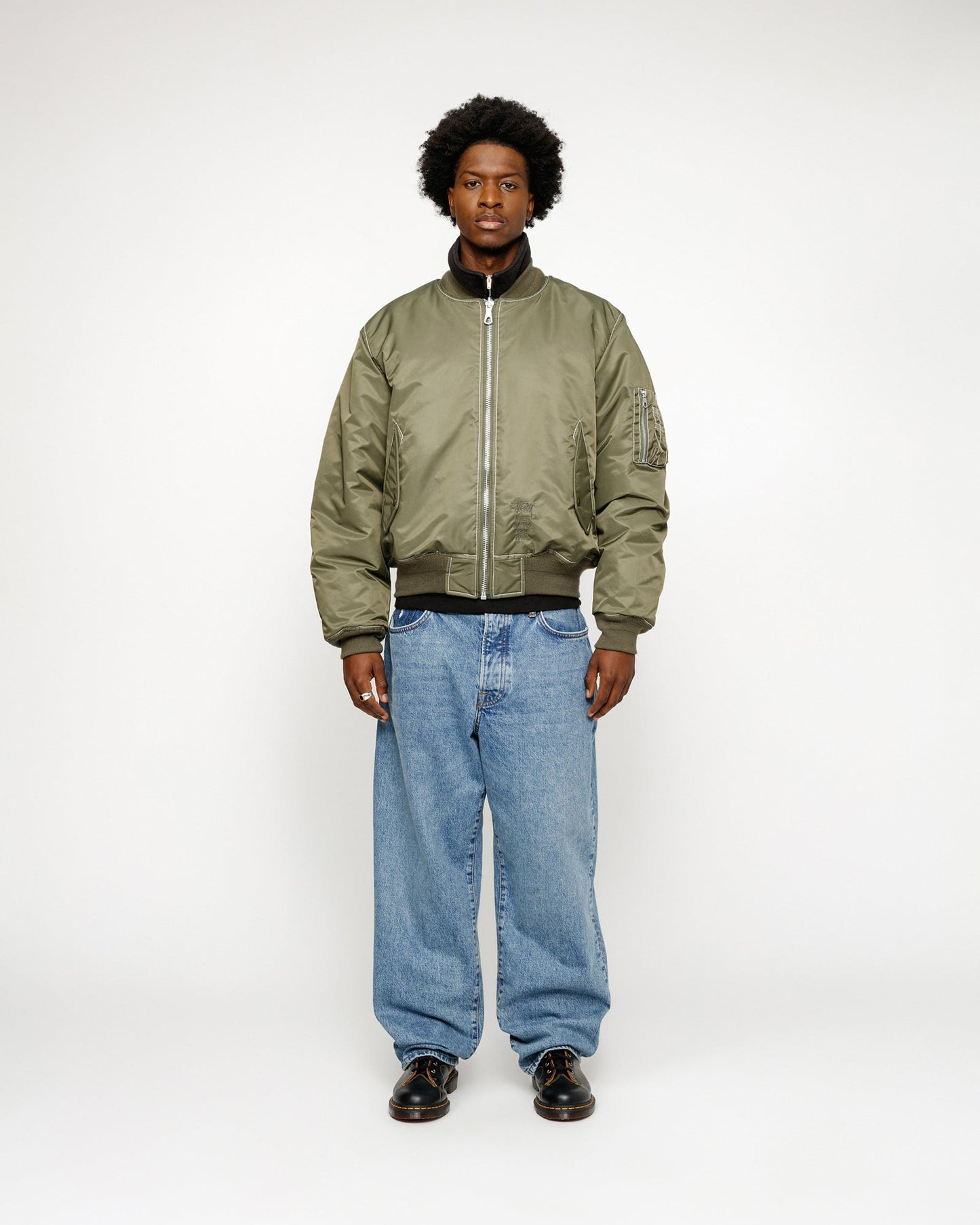 VESTE BOMBER RÉVERSIBLE INTÉGRÉE
