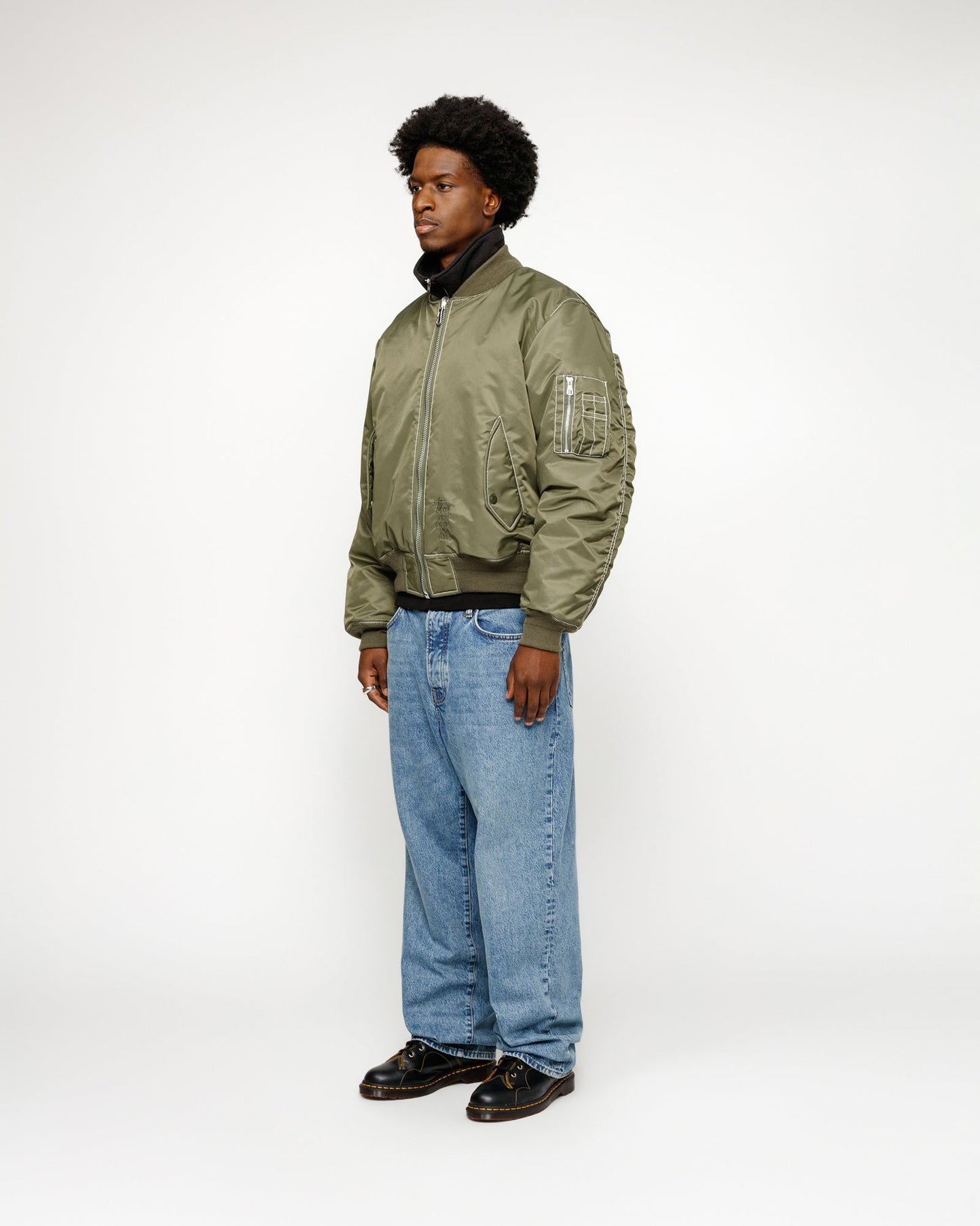 BLOUSON BOMBER RÉVERSIBLE INTÉGRÉ