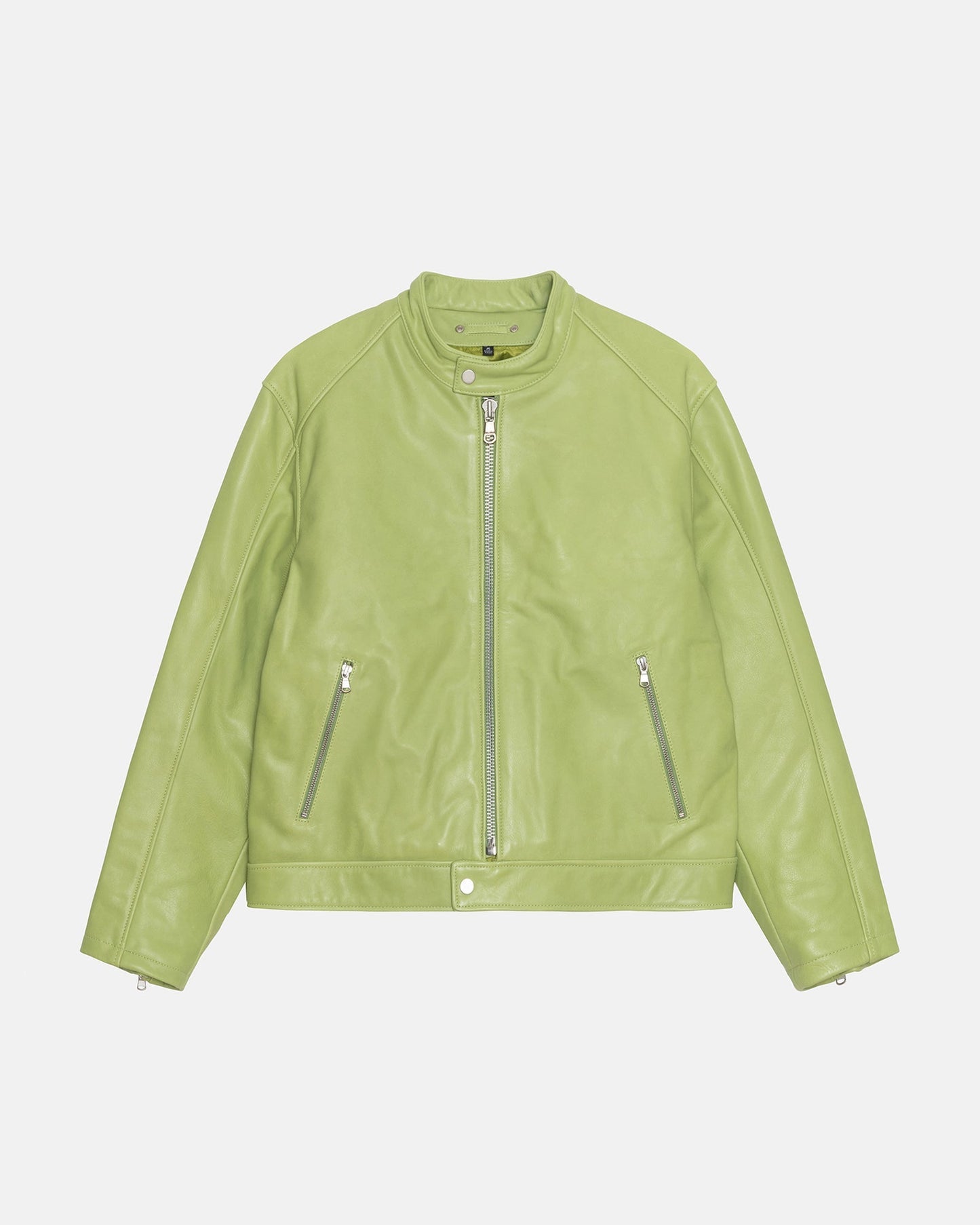 BLOUSON EN CUIR CAFE RACER