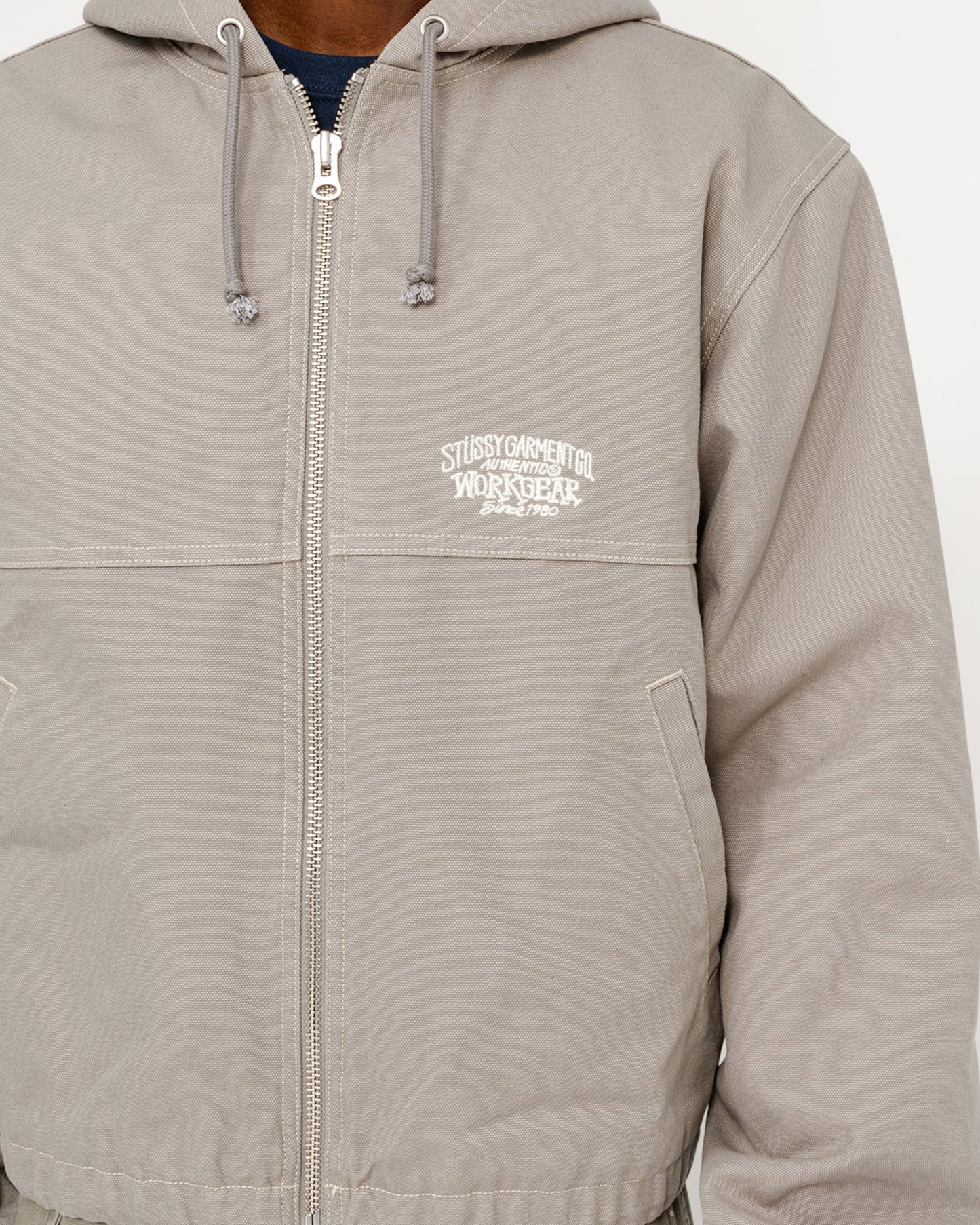 VESTE DE TRAVAIL SURPIQÛRES CONTRASTANTES