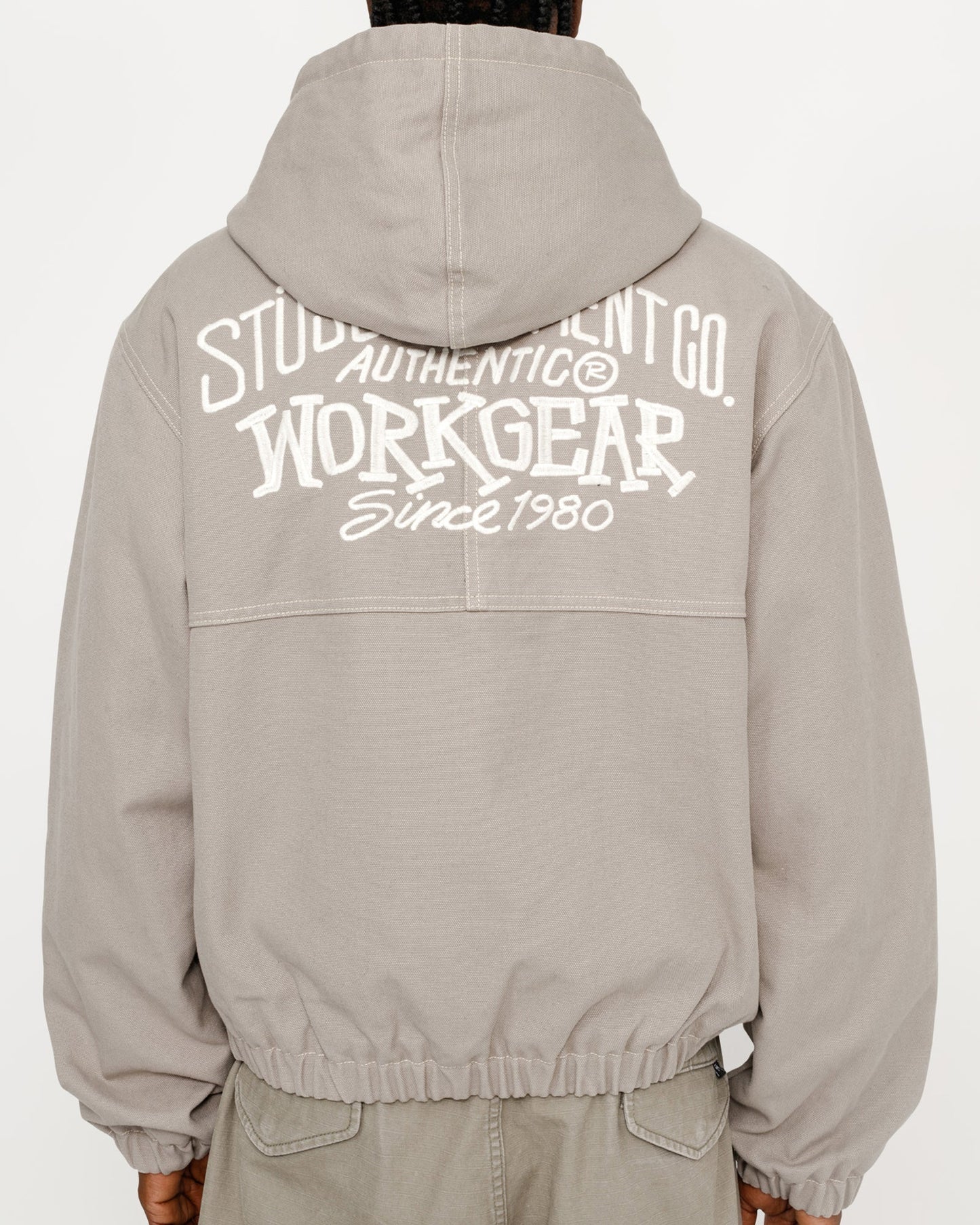 VESTE DE TRAVAIL SURPIQÛRES CONTRASTANTES