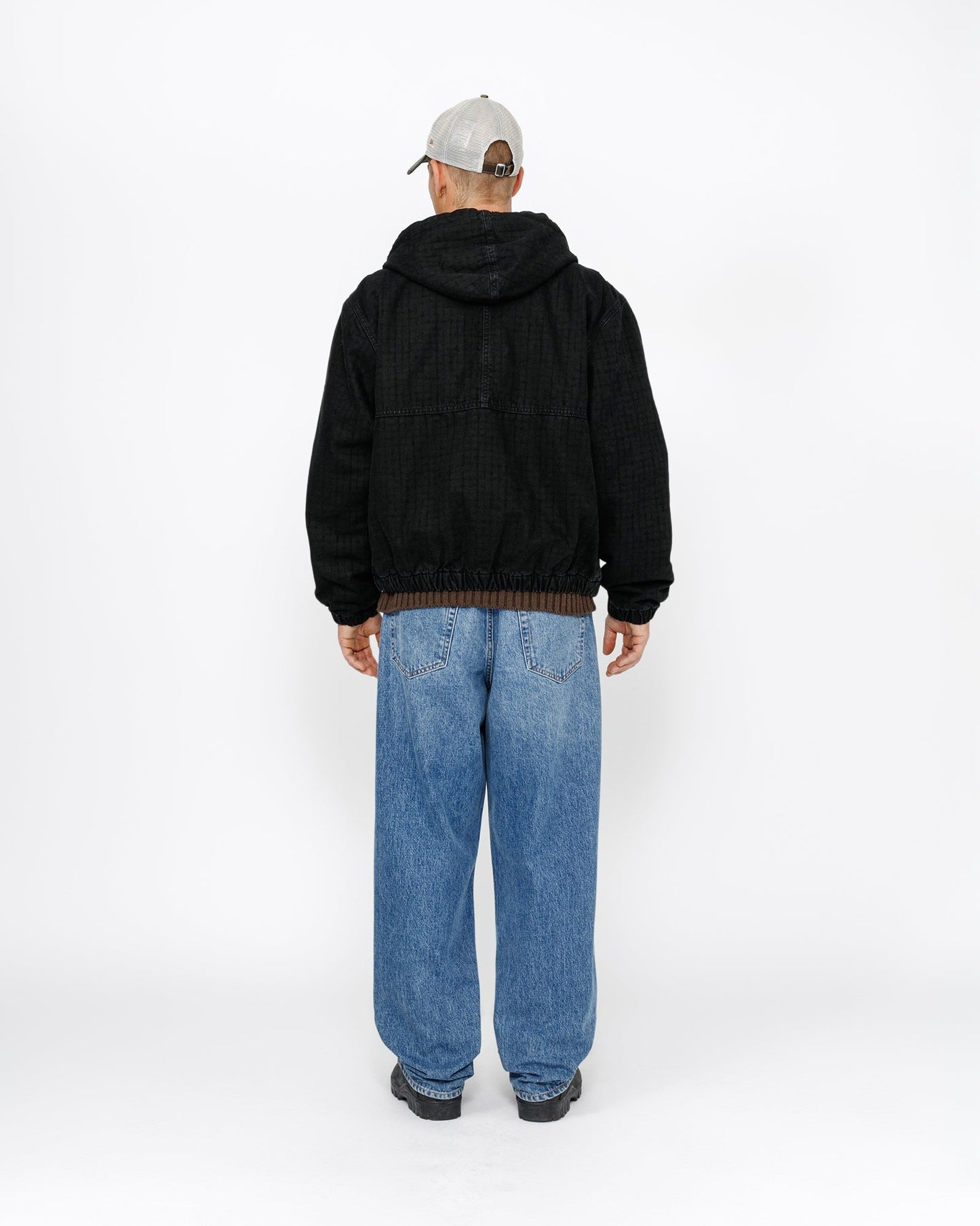 BLOUSON DE TRAVAIL TOILE AIGUILLETÉE