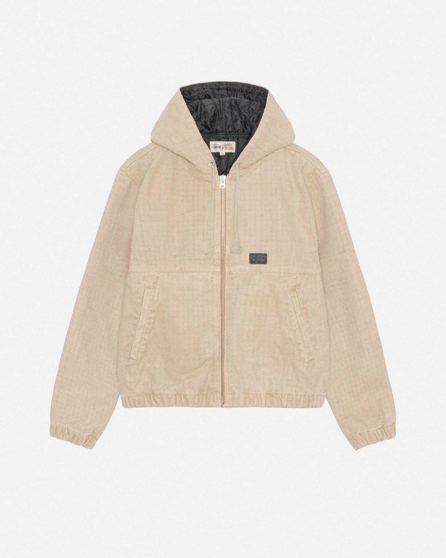 BLOUSON DE TRAVAIL TOILE AIGUILLETÉE