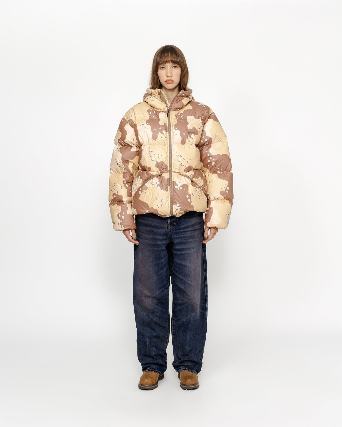 PARKA EN DUVET CAMO RIPSTOP