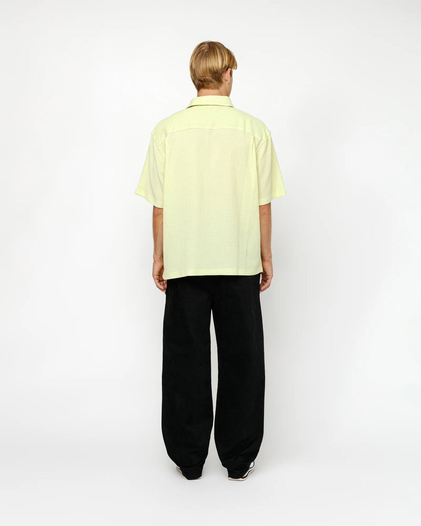 PANTALON DE PLAGE EN COTON GRATTÉ