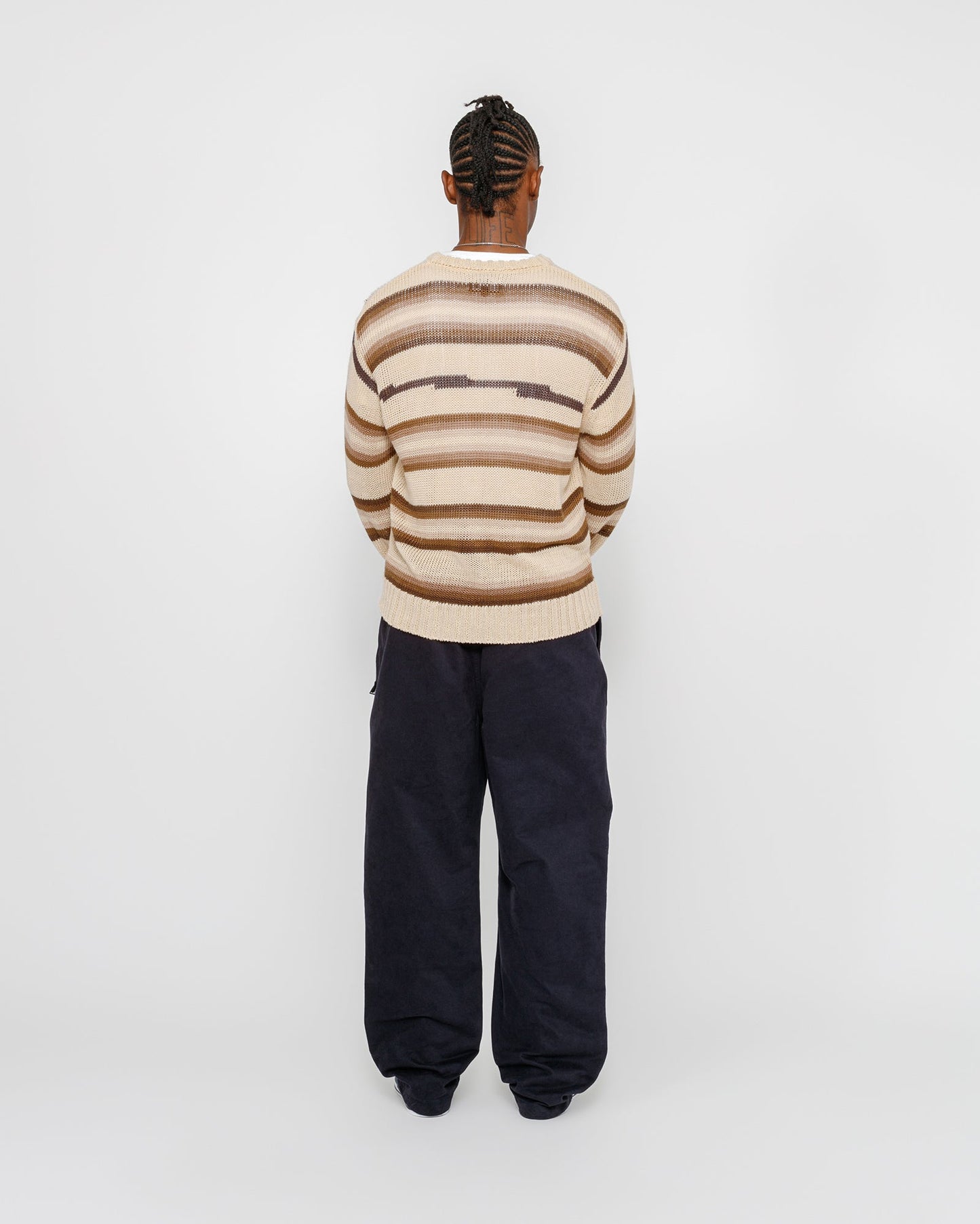 PANTALON DE PLAGE EN COTON GRATTÉ