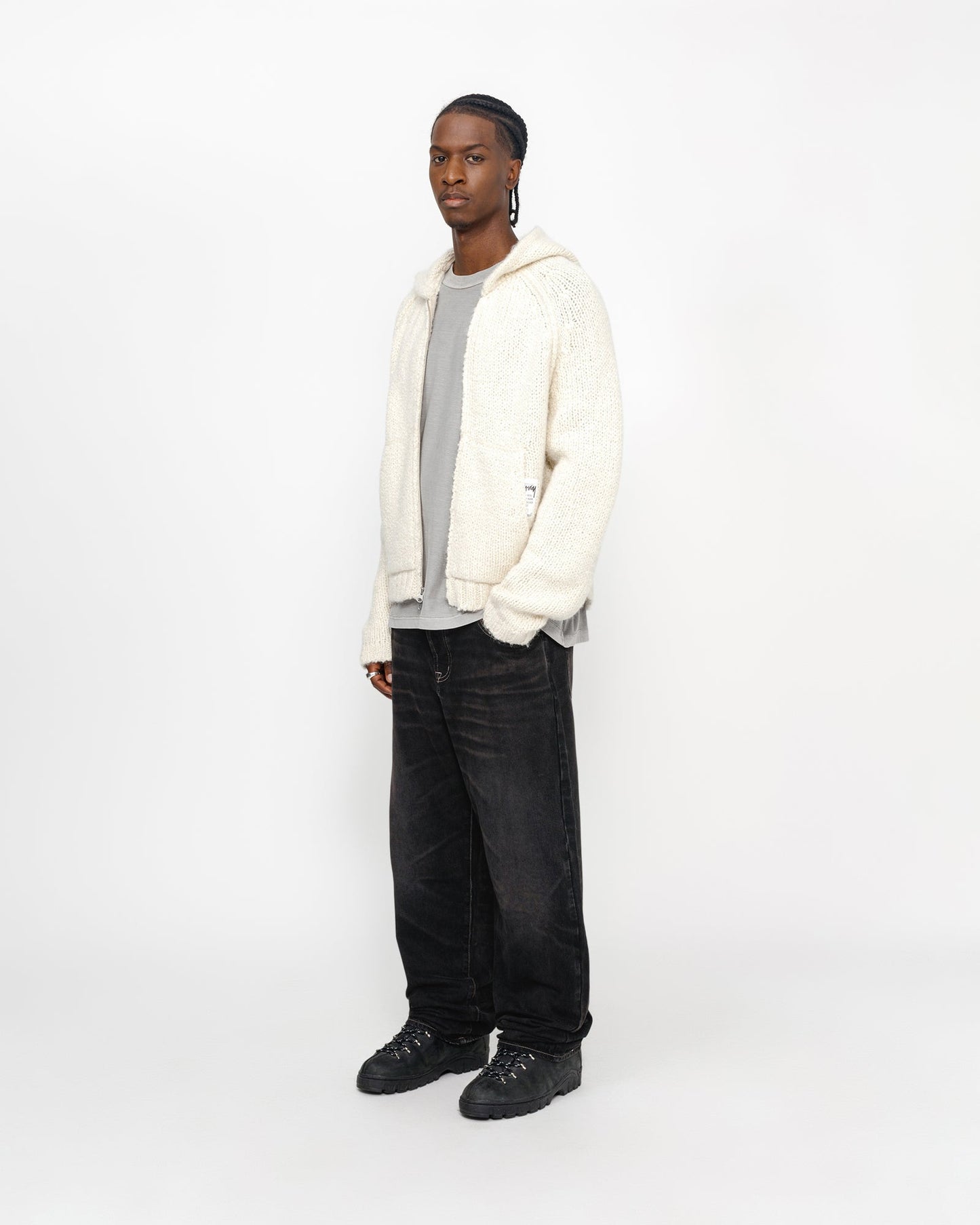BIG OL JEAN EN DENIM DÉLAVÉ VINTAGE