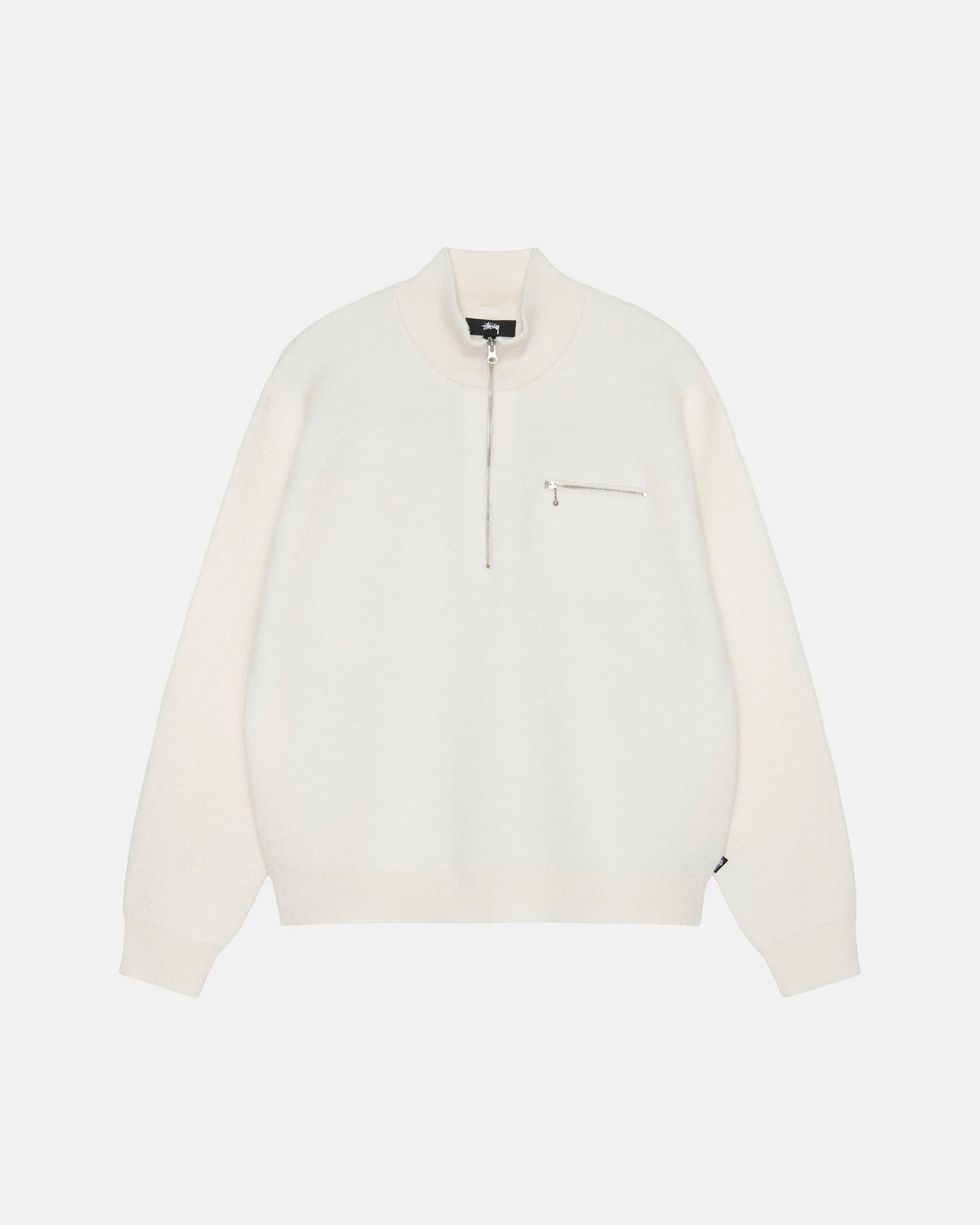 PULL COL MONTANT DEMI-ZIP