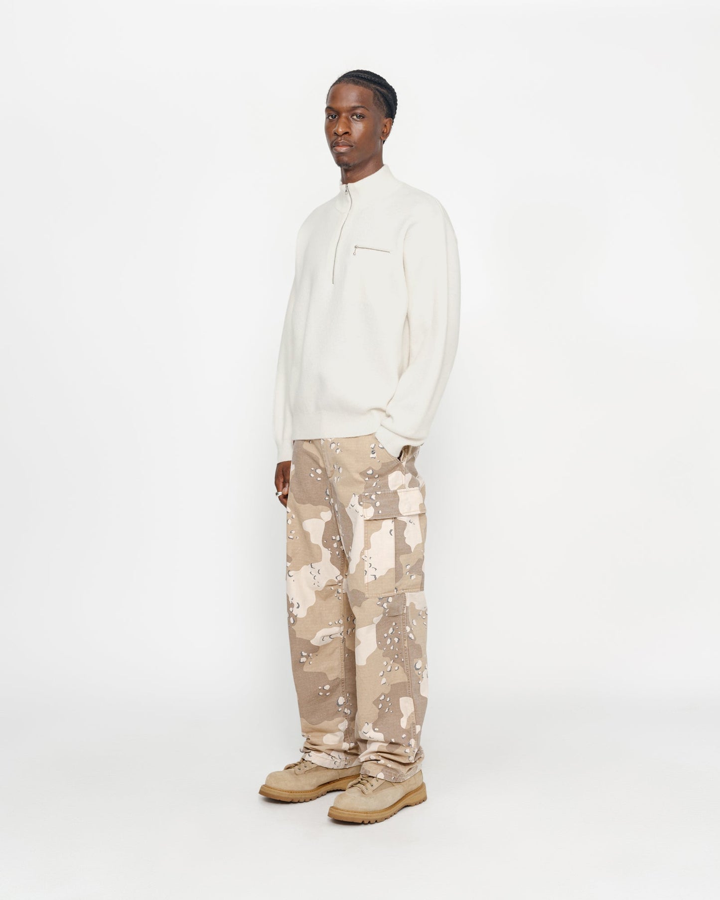 PULL COL MONTANT ZIPPÉ