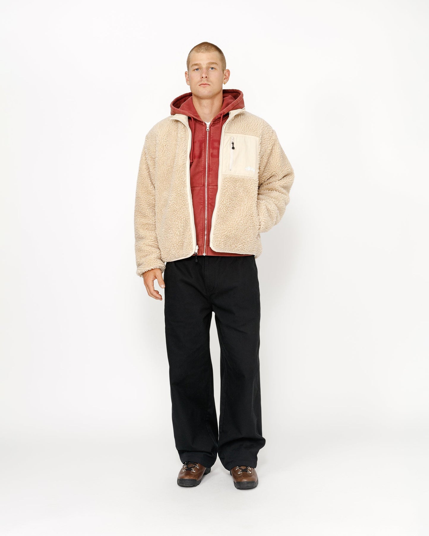 VESTE RÉVERSIBLE SHERPA