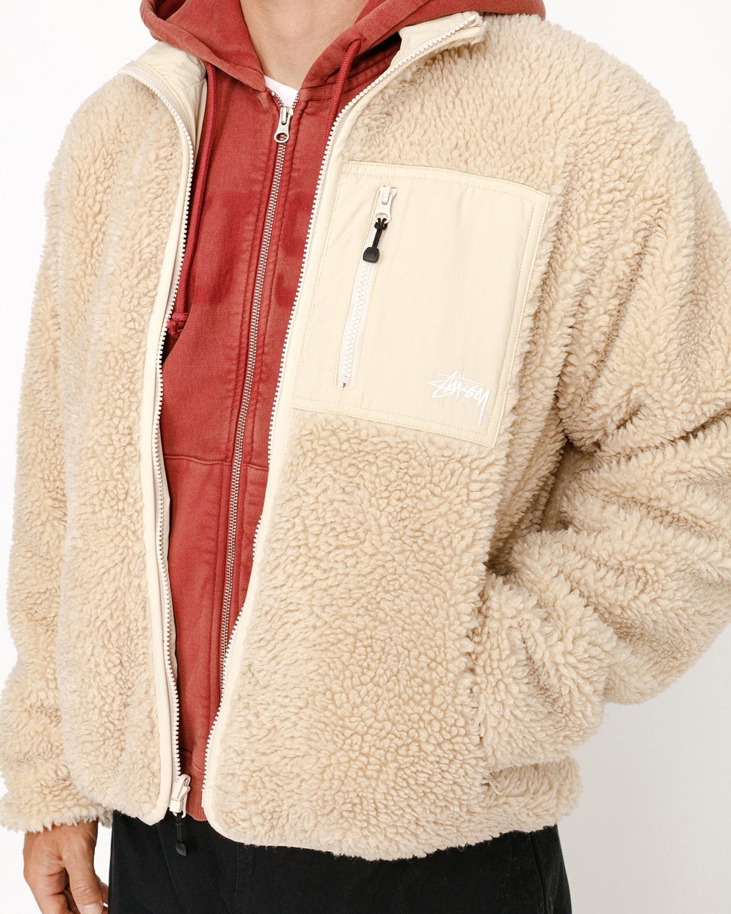 VESTE RÉVERSIBLE SHERPA