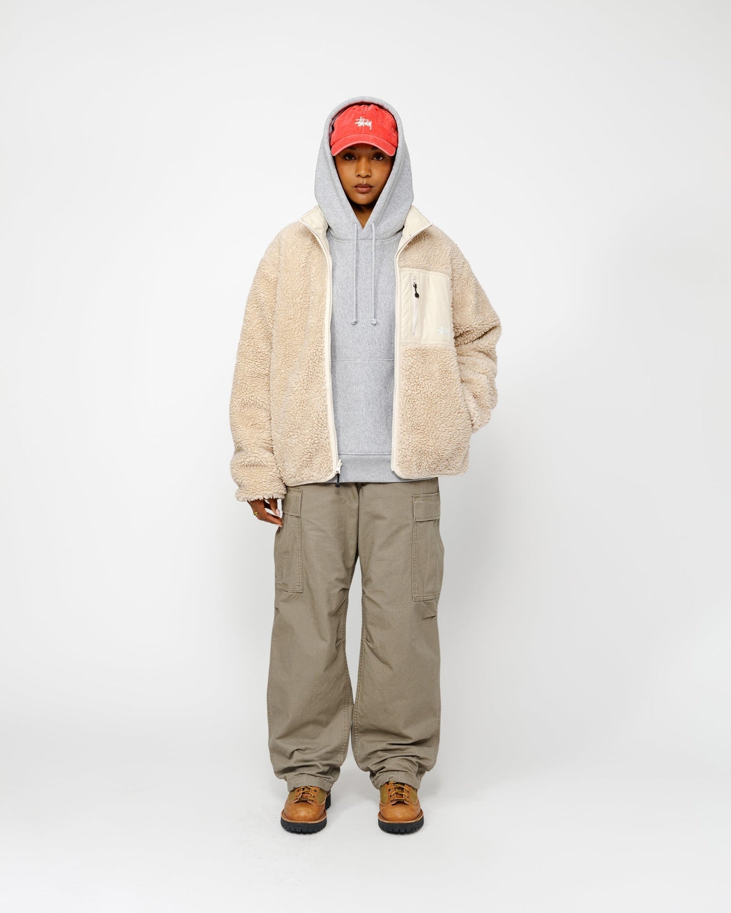 VESTE RÉVERSIBLE SHERPA