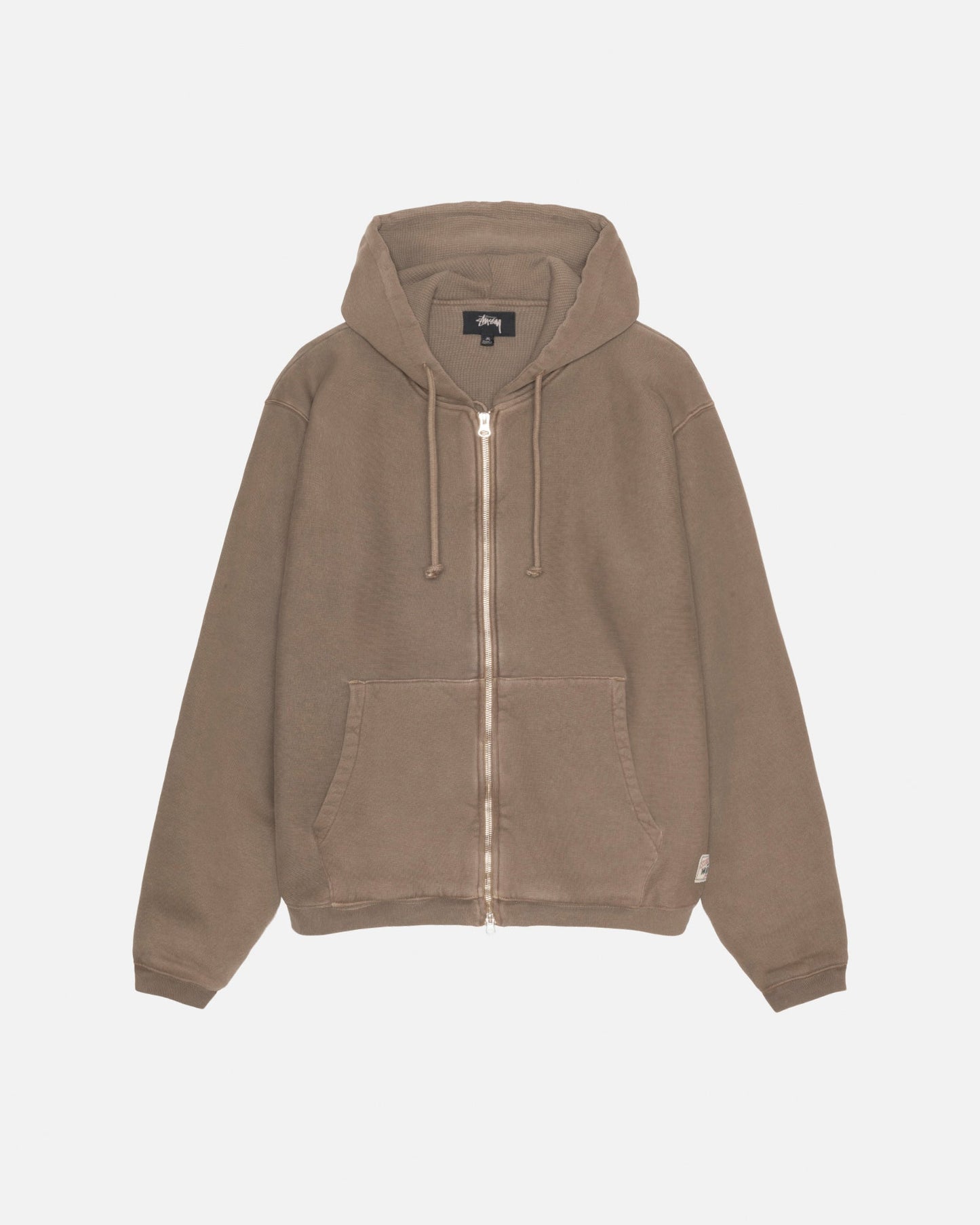 SWEAT À CAPUCHE ZIPPÉ DOUBLURE WAFFLE