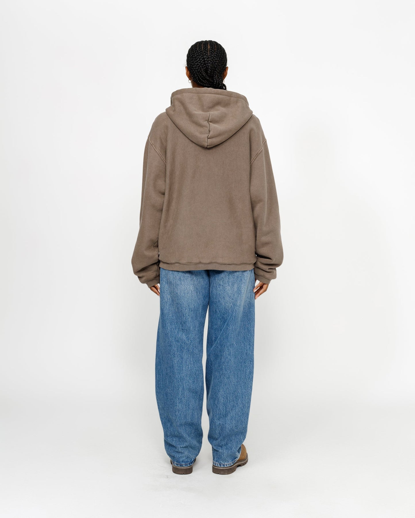 SWEAT À CAPUCHE ZIPPÉ DOUBLURE WAFFLE