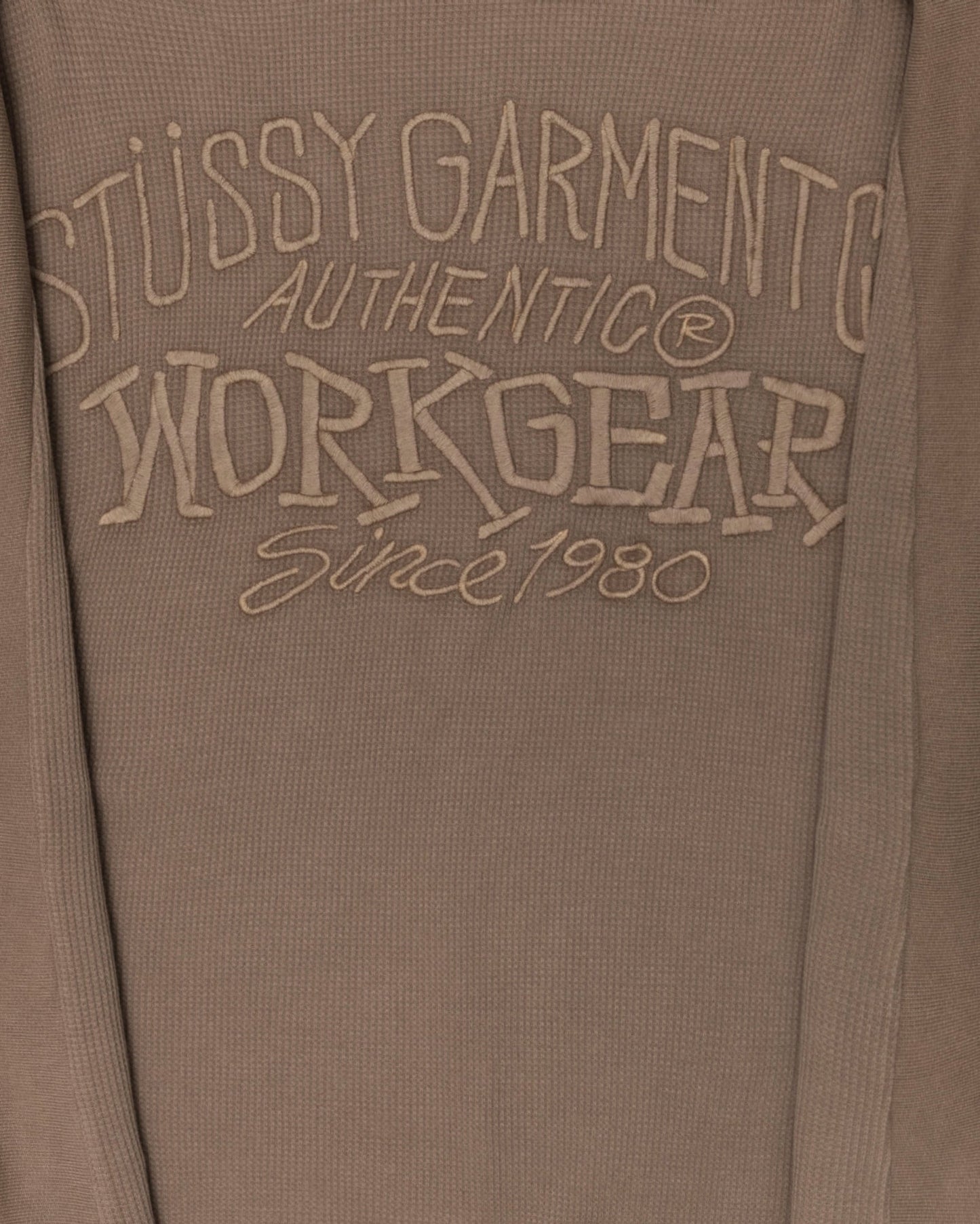 SWEAT À CAPUCHE ZIPPÉ DOUBLURE WAFFLE