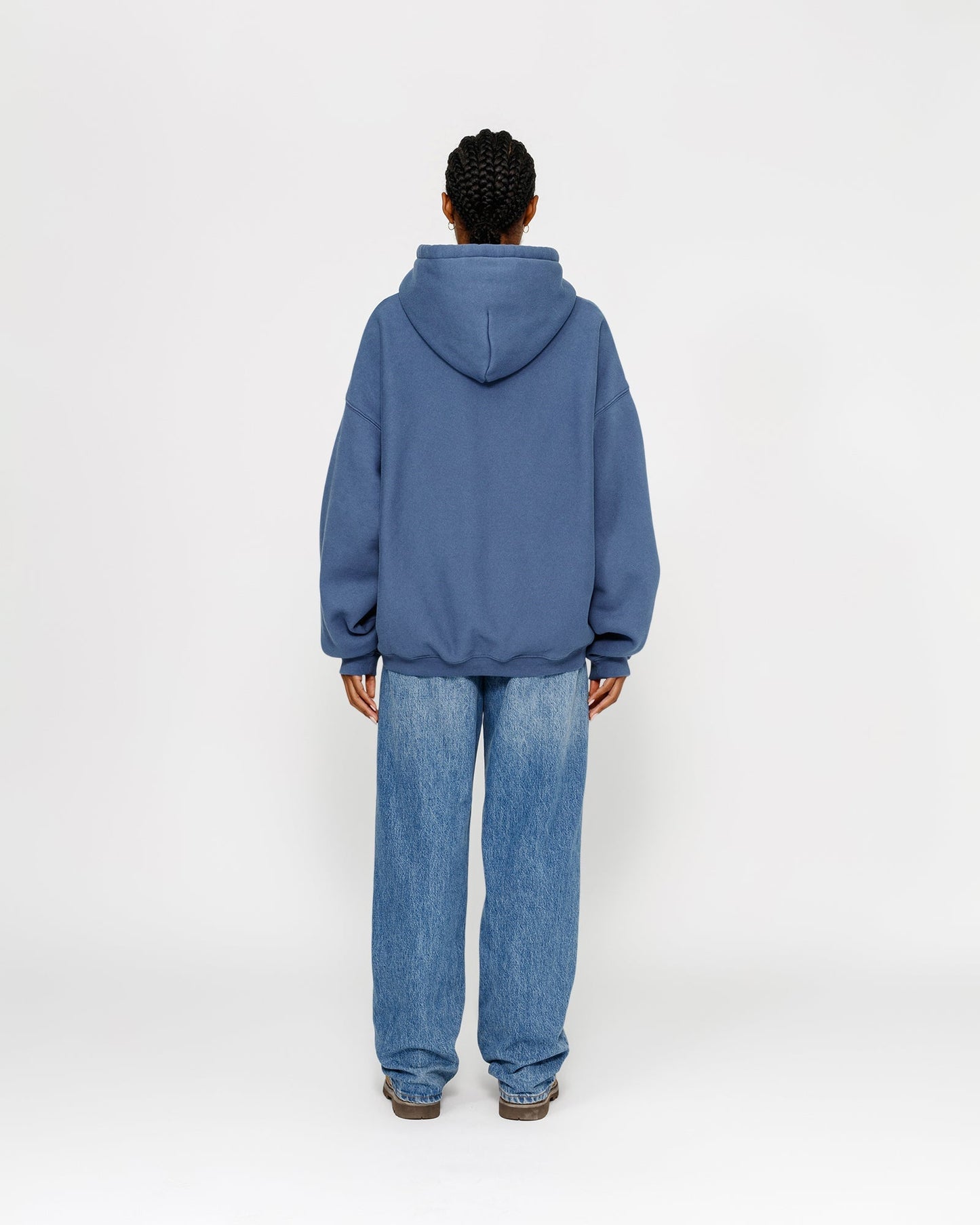 SWEAT À CAPUCHE ÉCUSSON SATIN