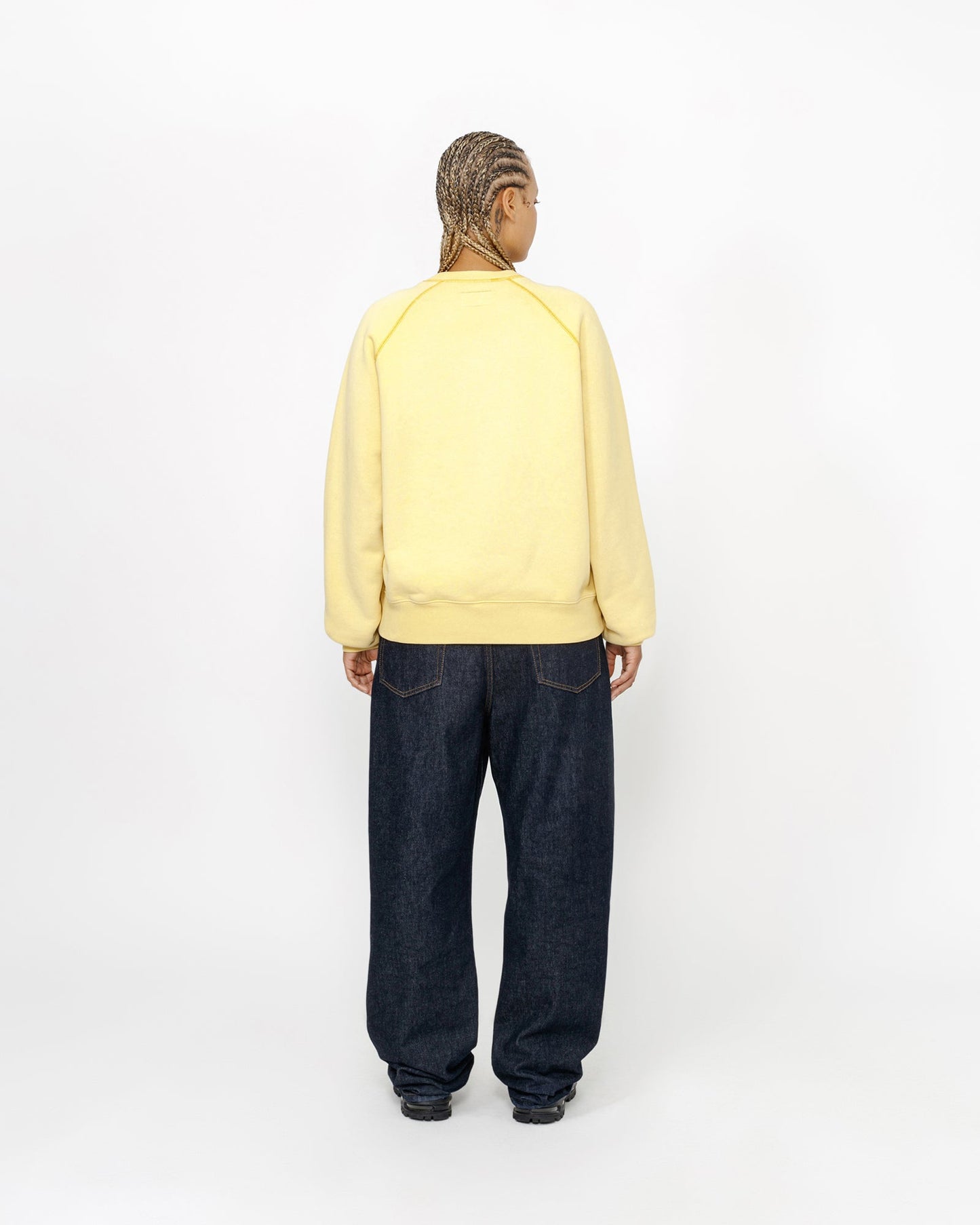 PULL MOLLETON RAGLAN TYPE VARSITY SURJETÉ