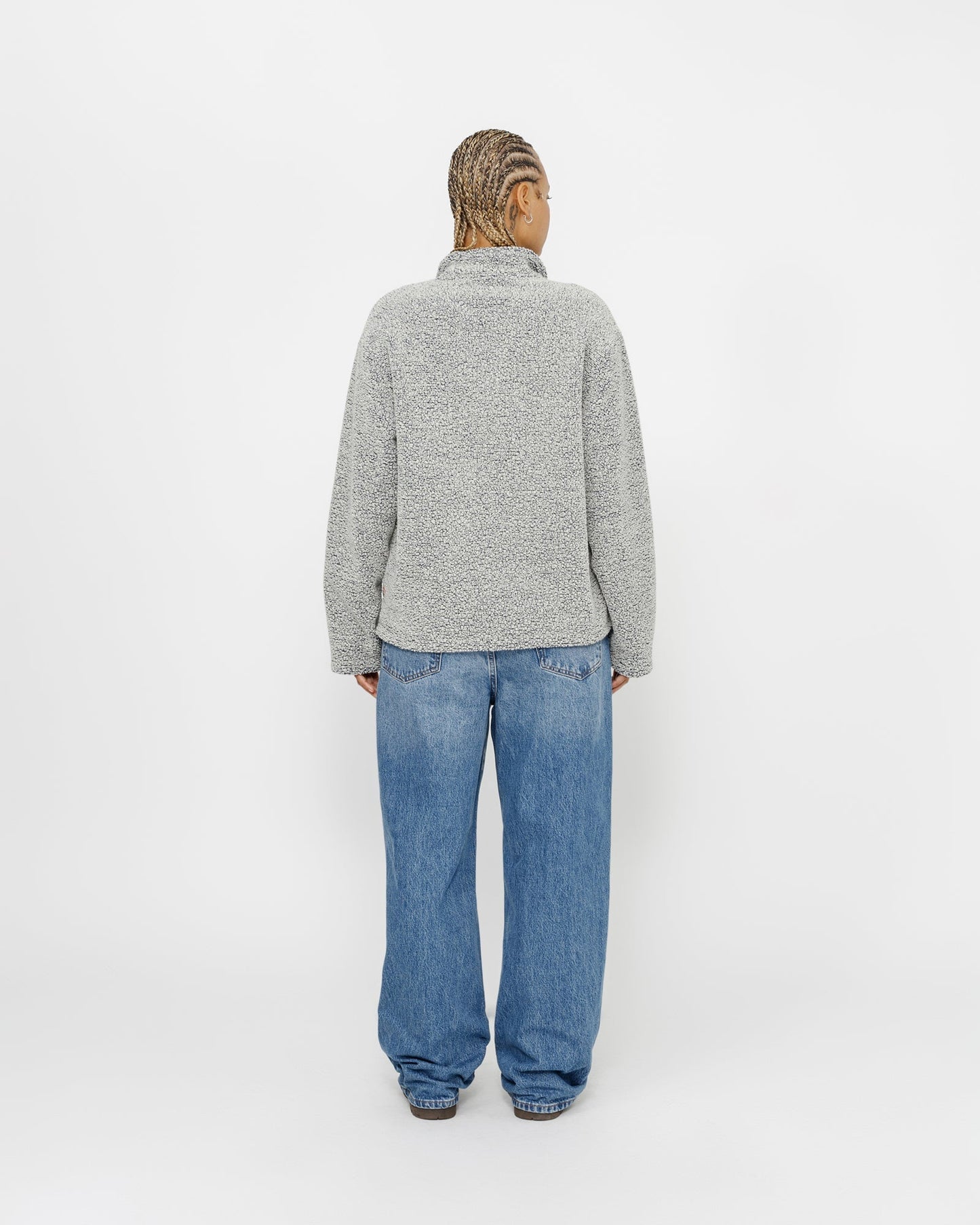 PULL EN SHERPA MÉLANGE DE LAINE