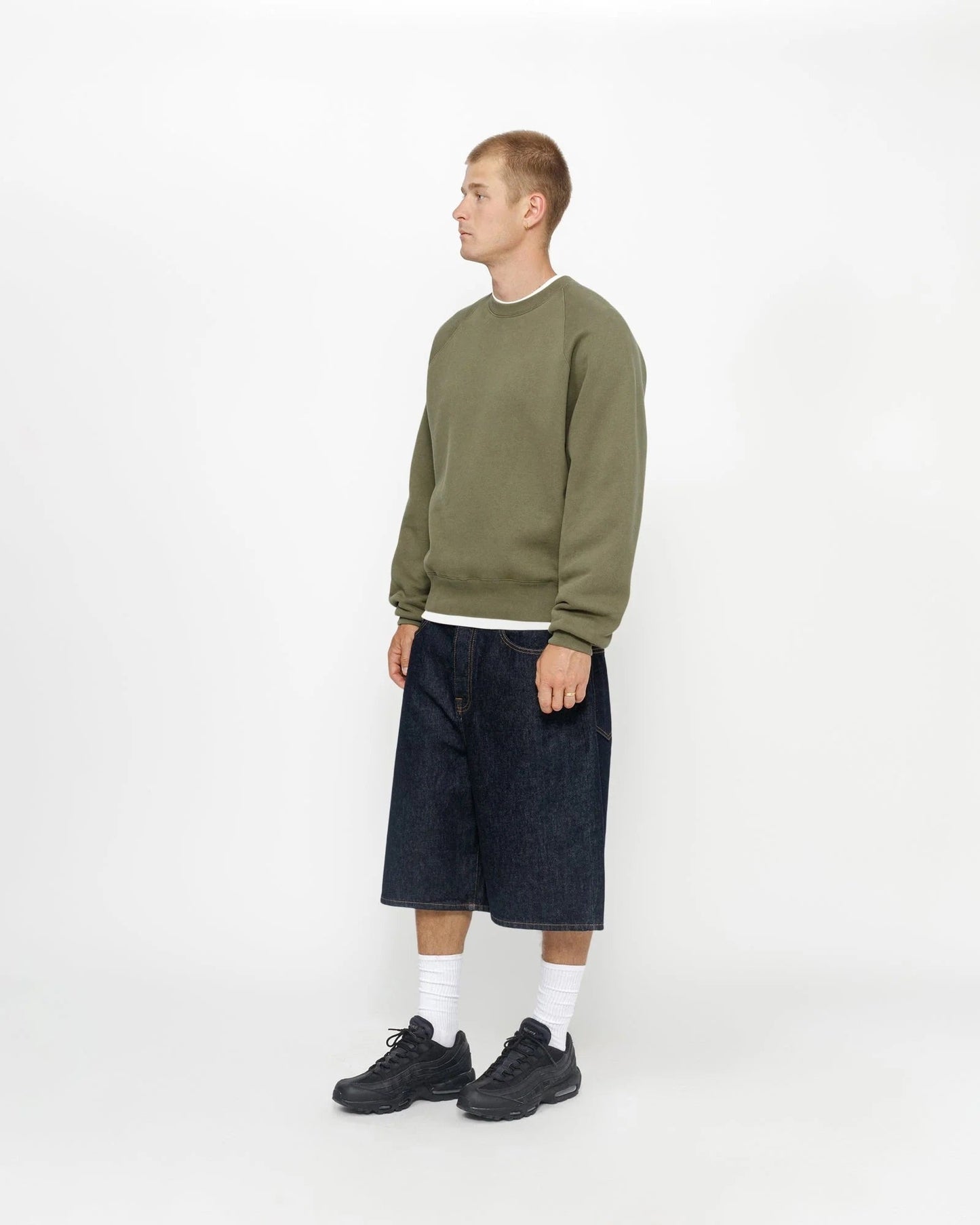 JEANS COURTS TRÈS AMPLES