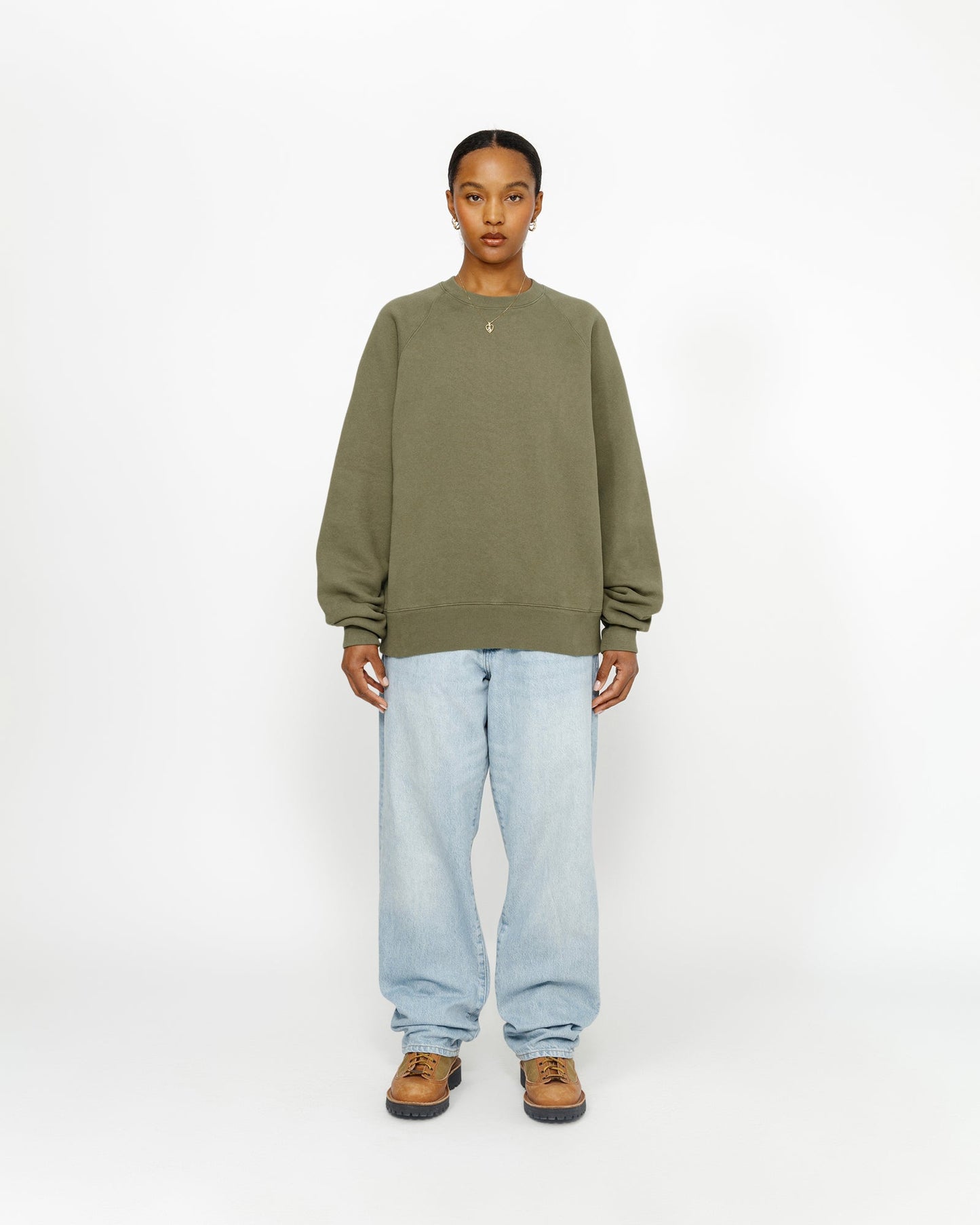 SWEAT RAGLAN MOLLETONNÉ