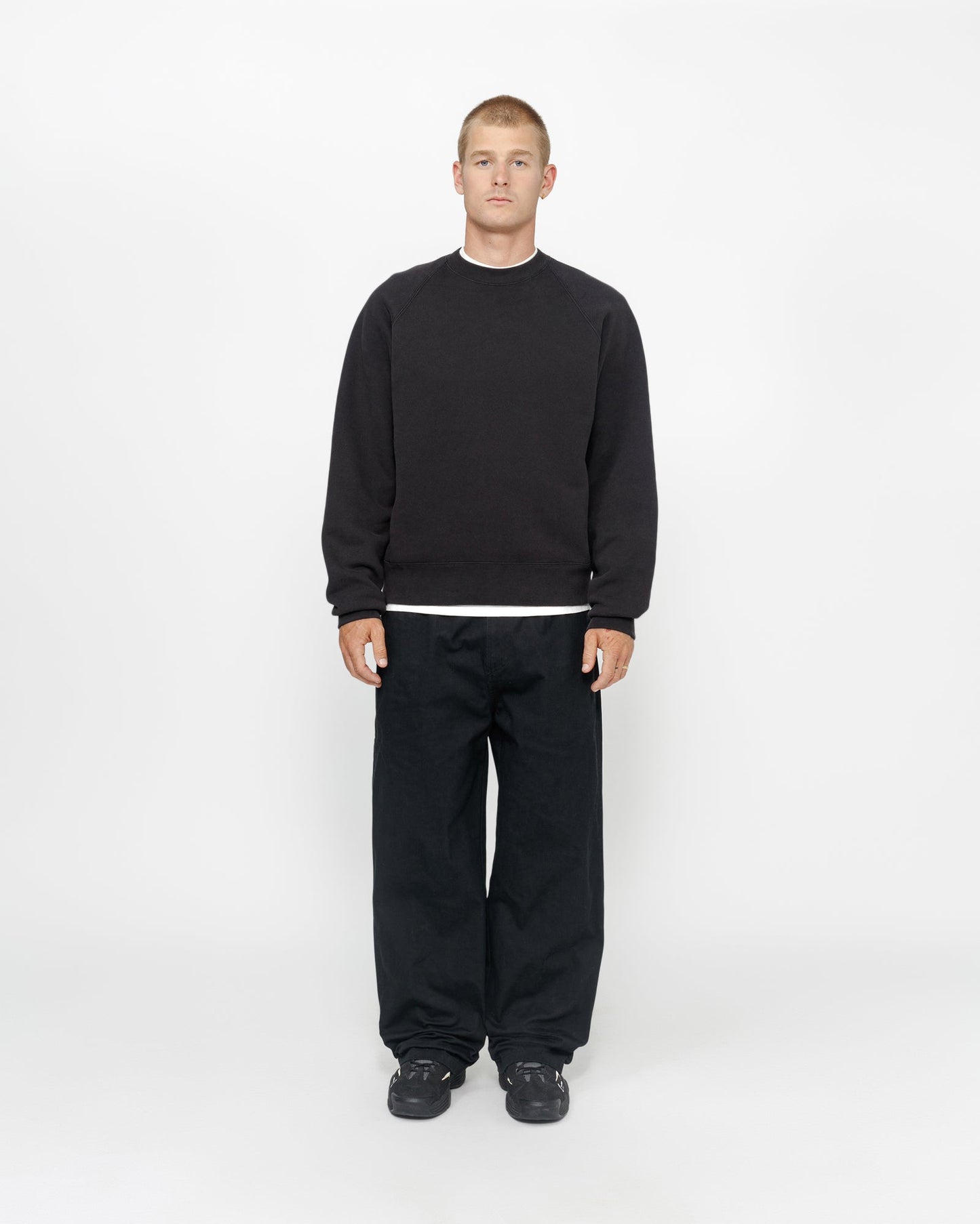SWEAT RAGLAN MOLLETONNÉ