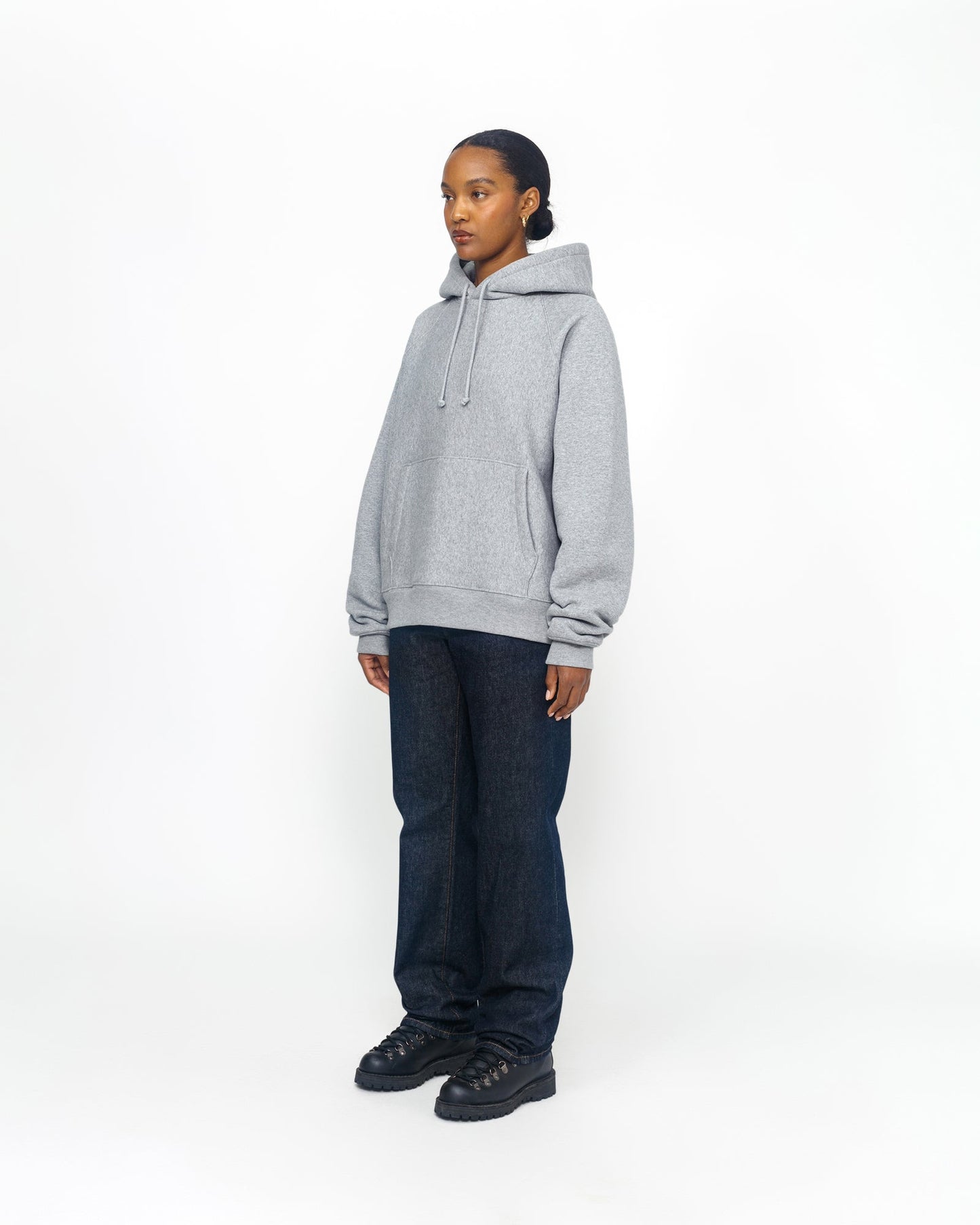 SWEAT À CAPUCHE RAGLAN EN MOLLETON